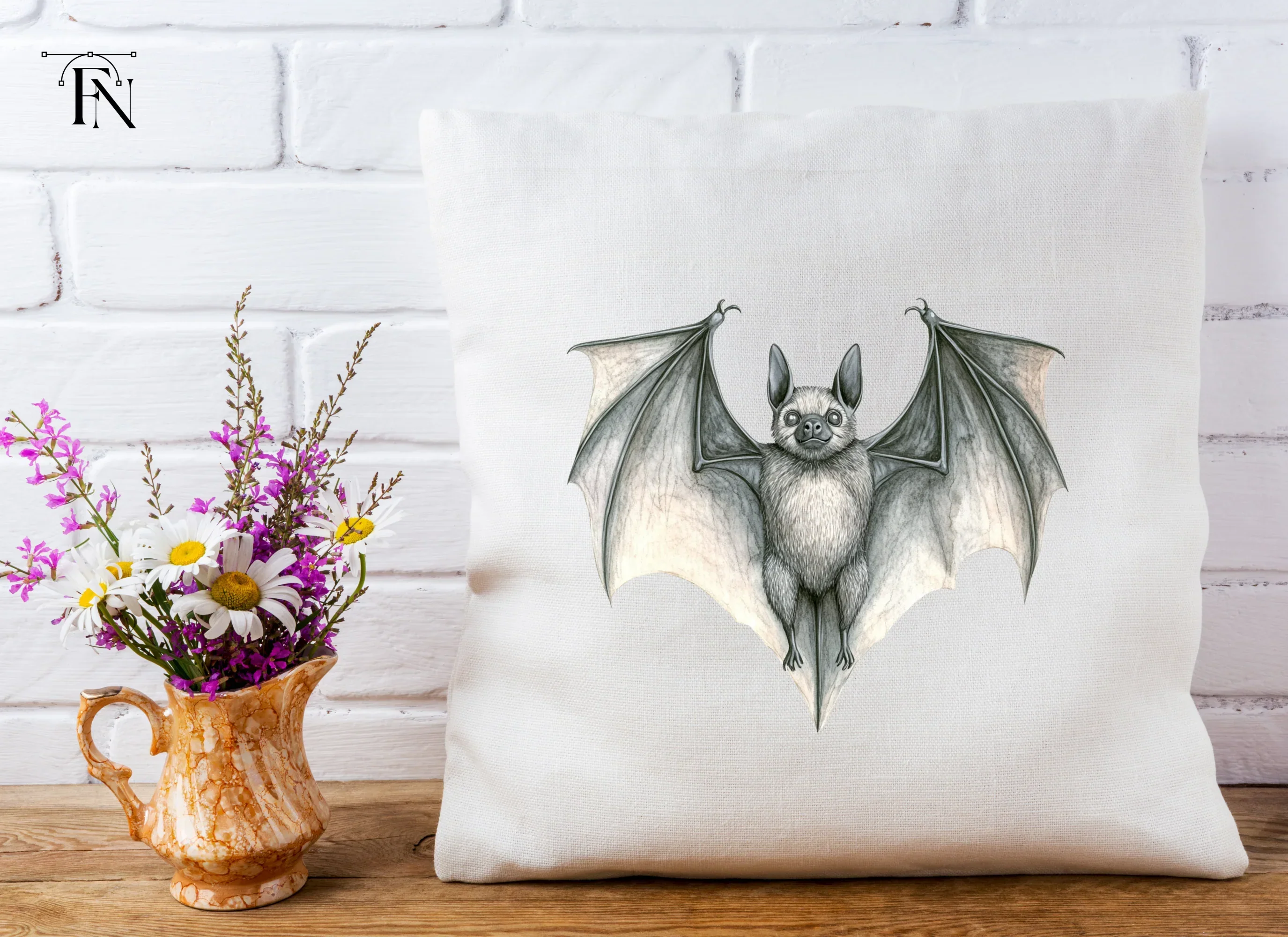 Cute Bat Clipart Bundle - Image 3