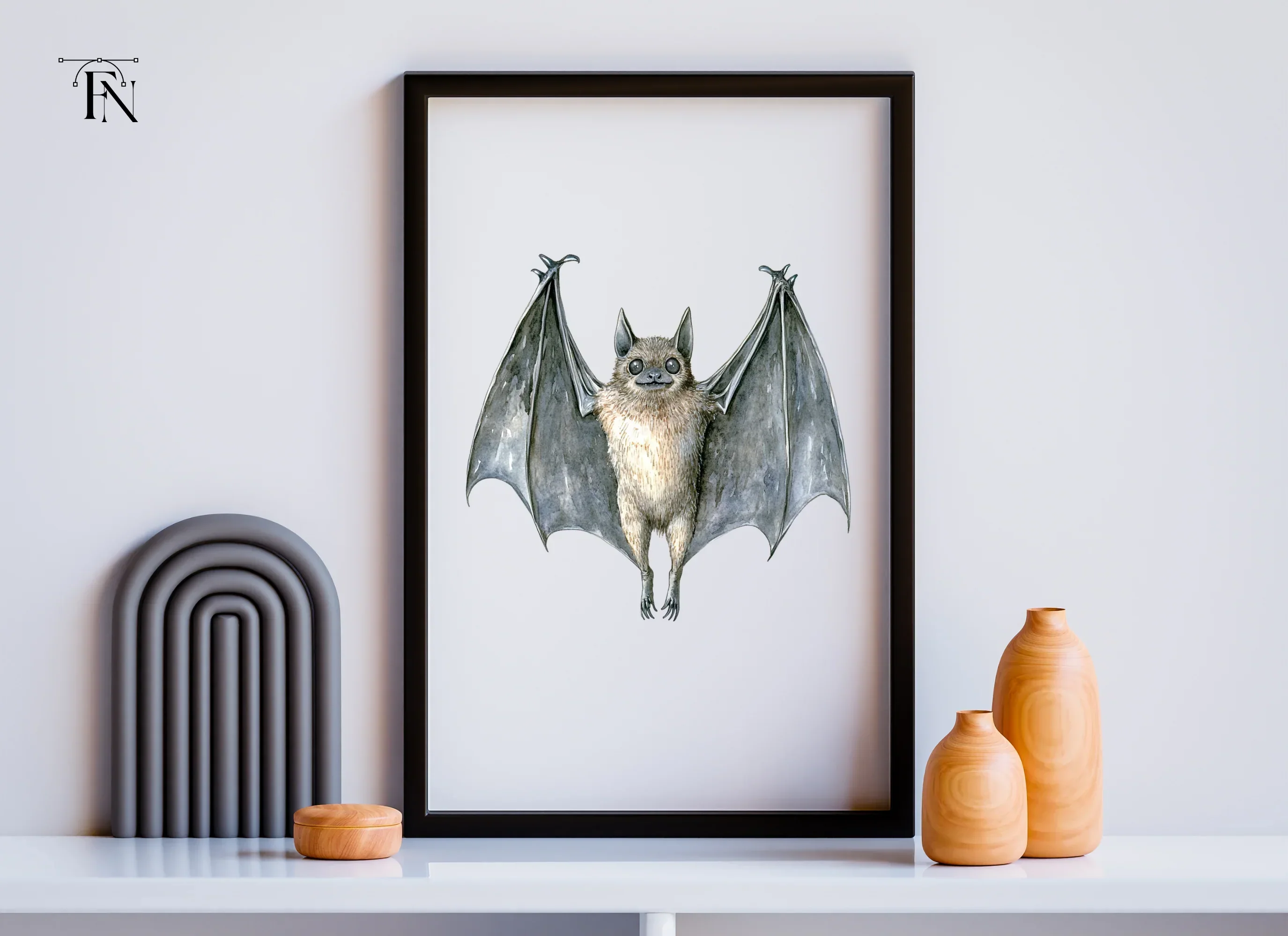 Cute Bat Clipart Bundle - Image 4