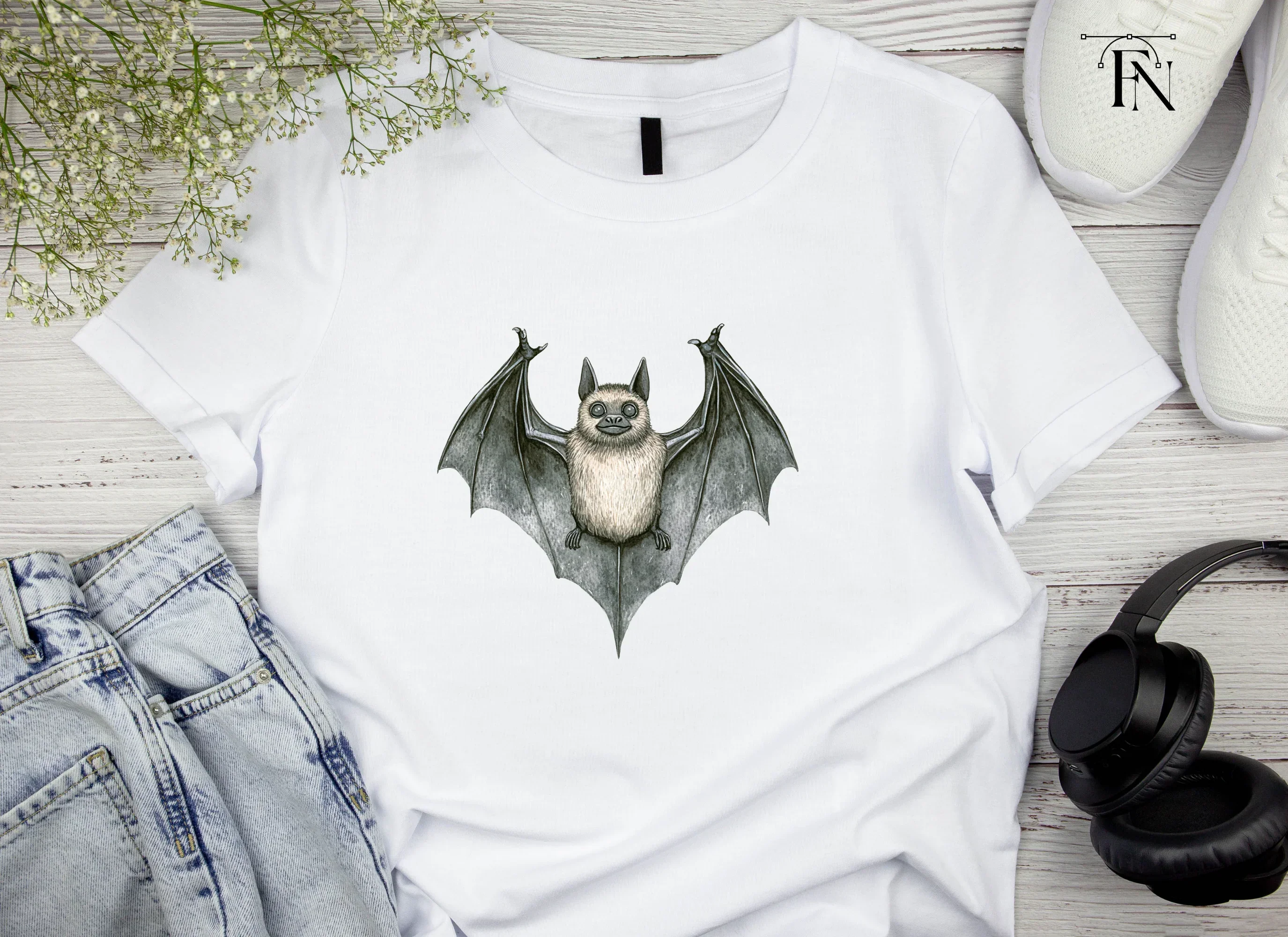 Cute Bat Clipart Bundle - Image 5
