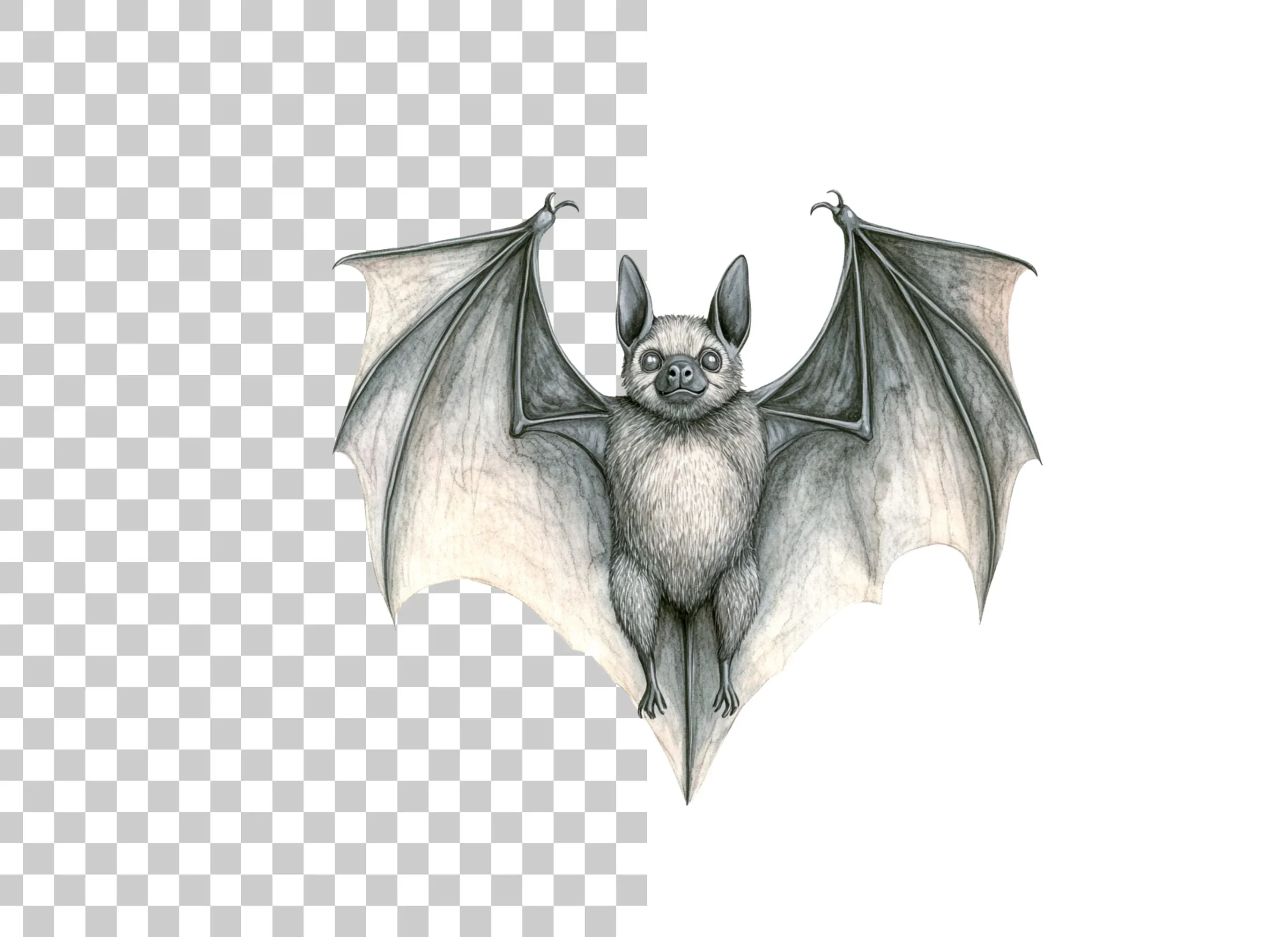 Cute Bat Clipart Bundle - Image 6