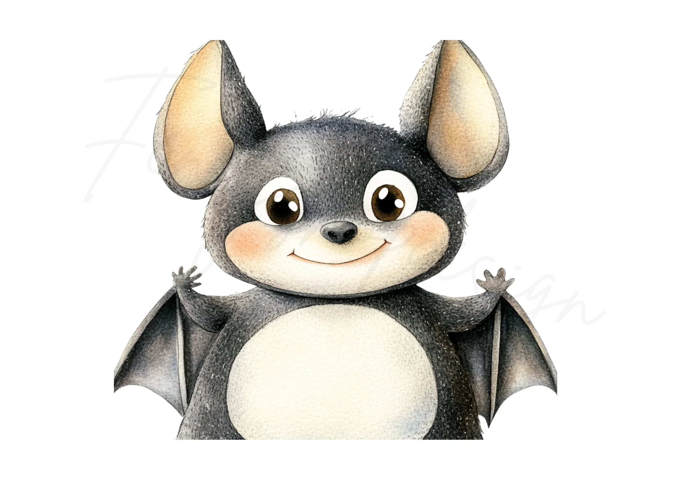 Cute Bat Clipart Bundle - Image 3