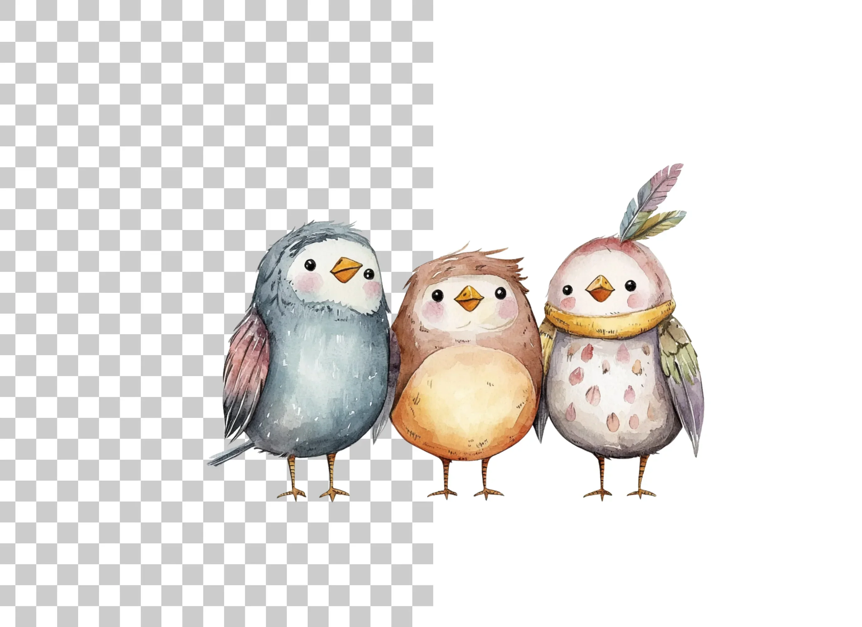 Cute Birds Clipart Bundle - Image 2