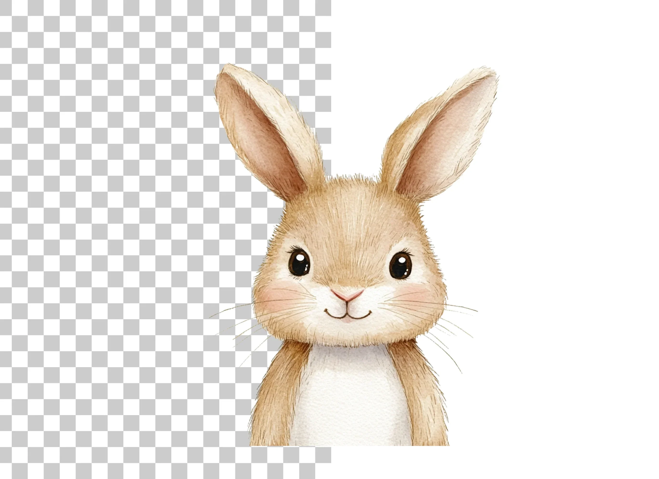 Cute Bunny Clipart Bundle - Image 4