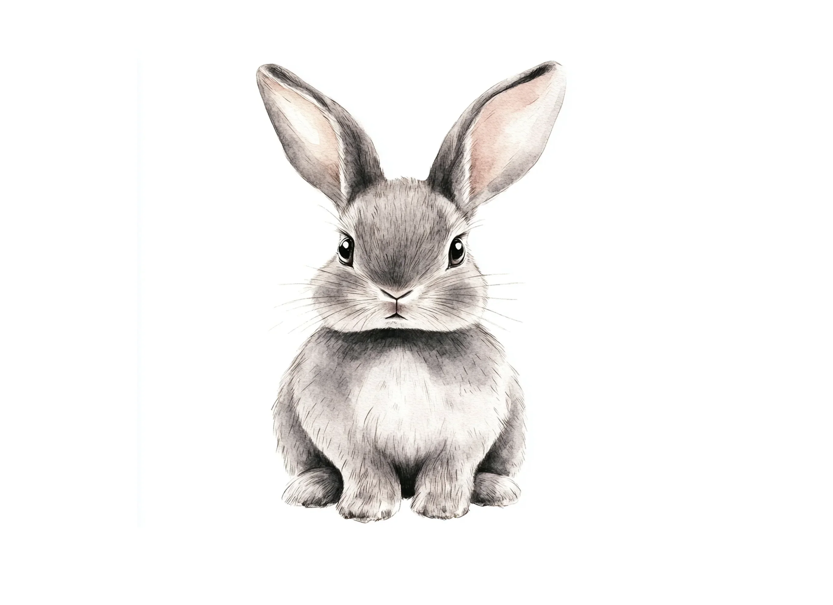 Cute Bunny Rabbit Clipart Bundle - Image 2