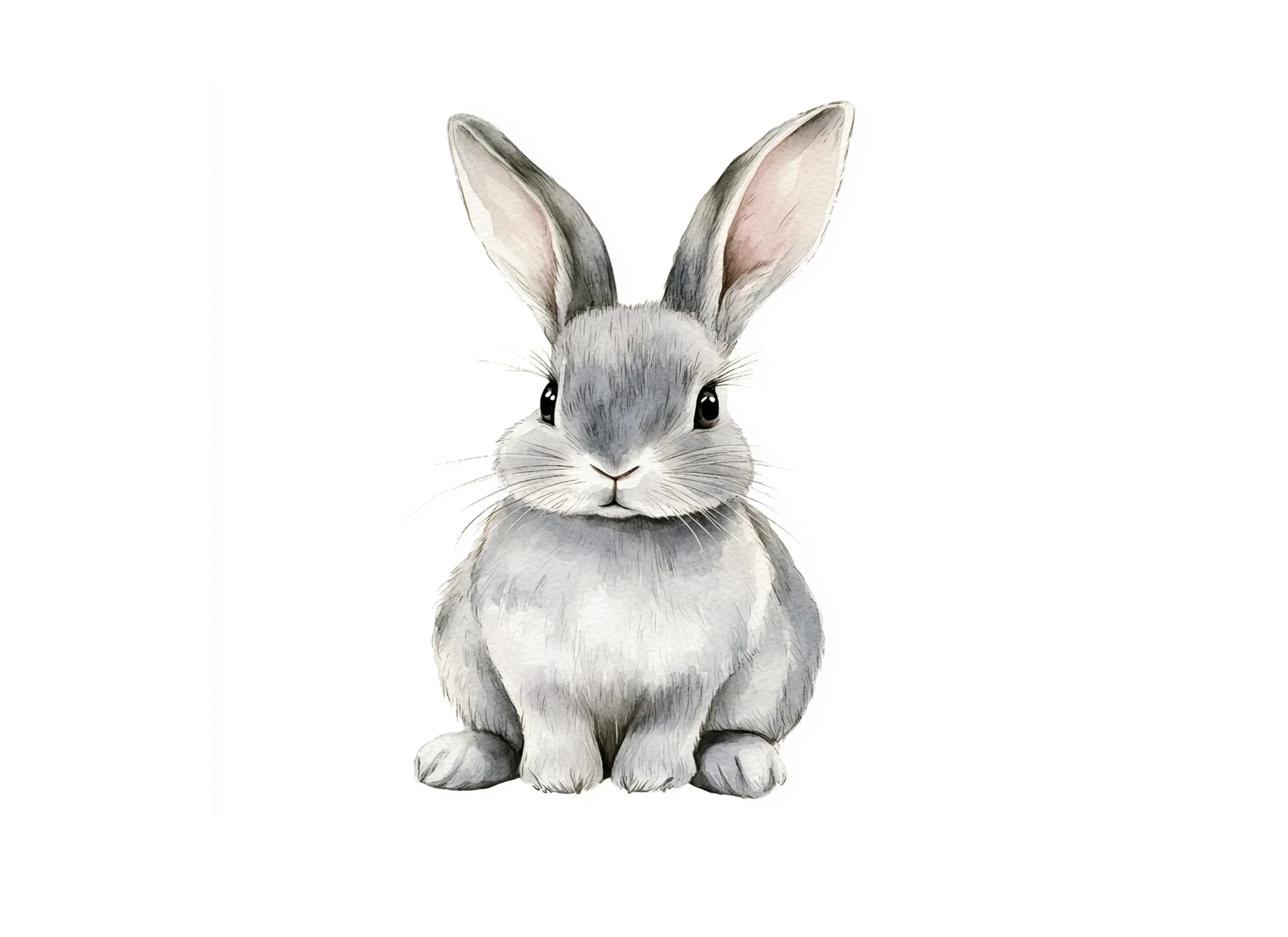 Cute Bunny Rabbit Clipart Bundle - Image 3