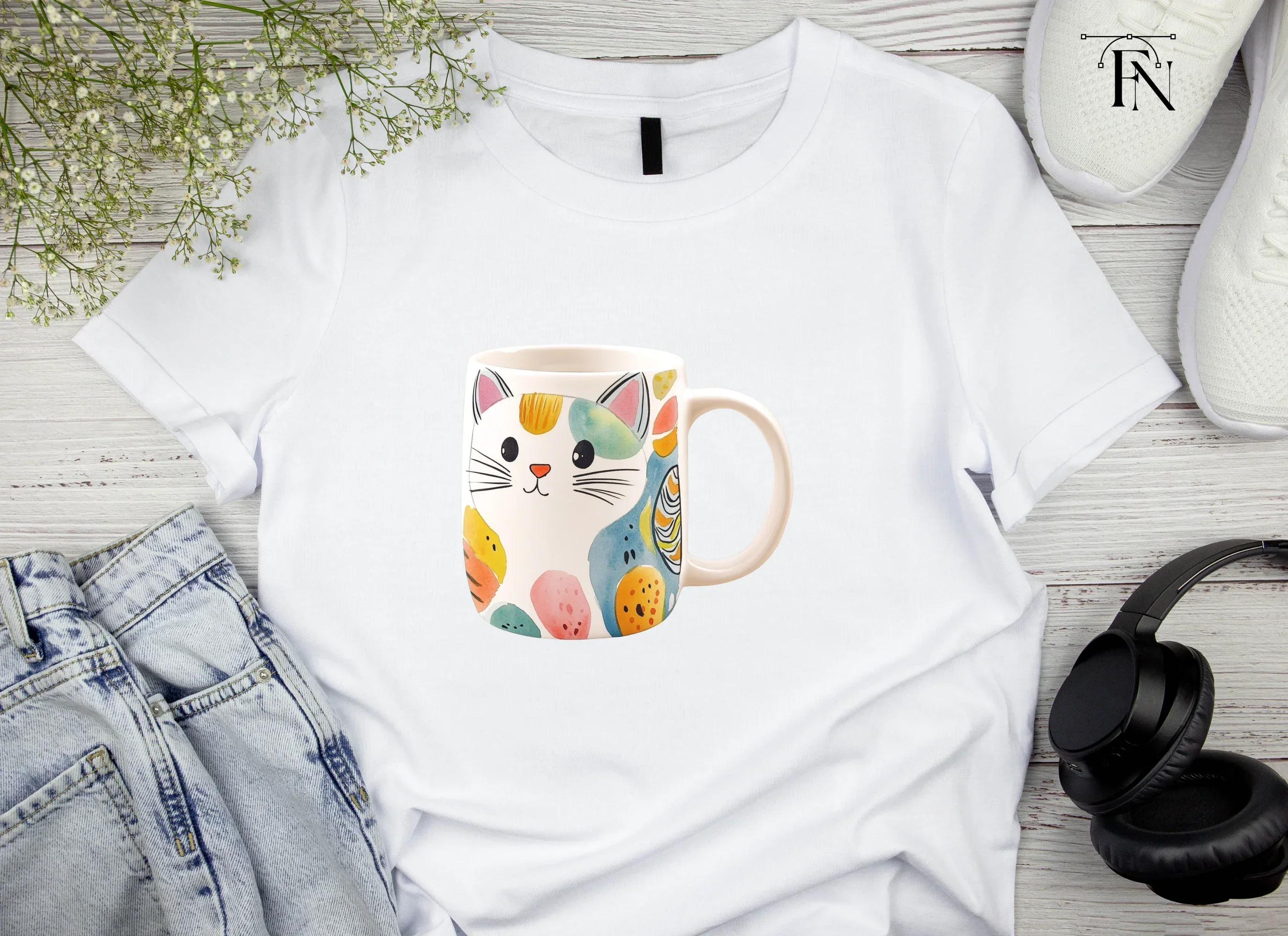 Cute Cat Clipart Bundle - Image 4