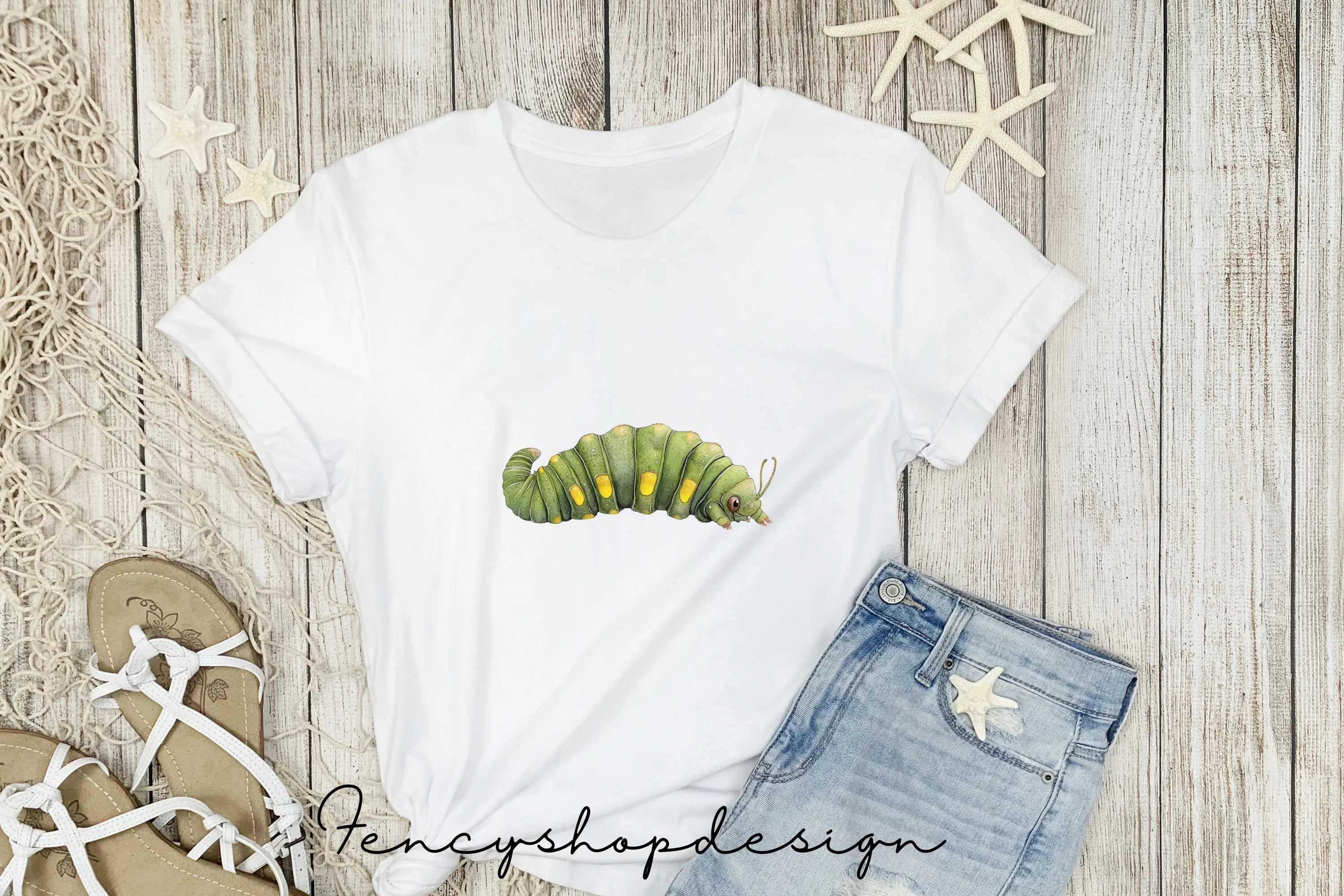 Cute Caterpillar Clipart Bundle - Image 5