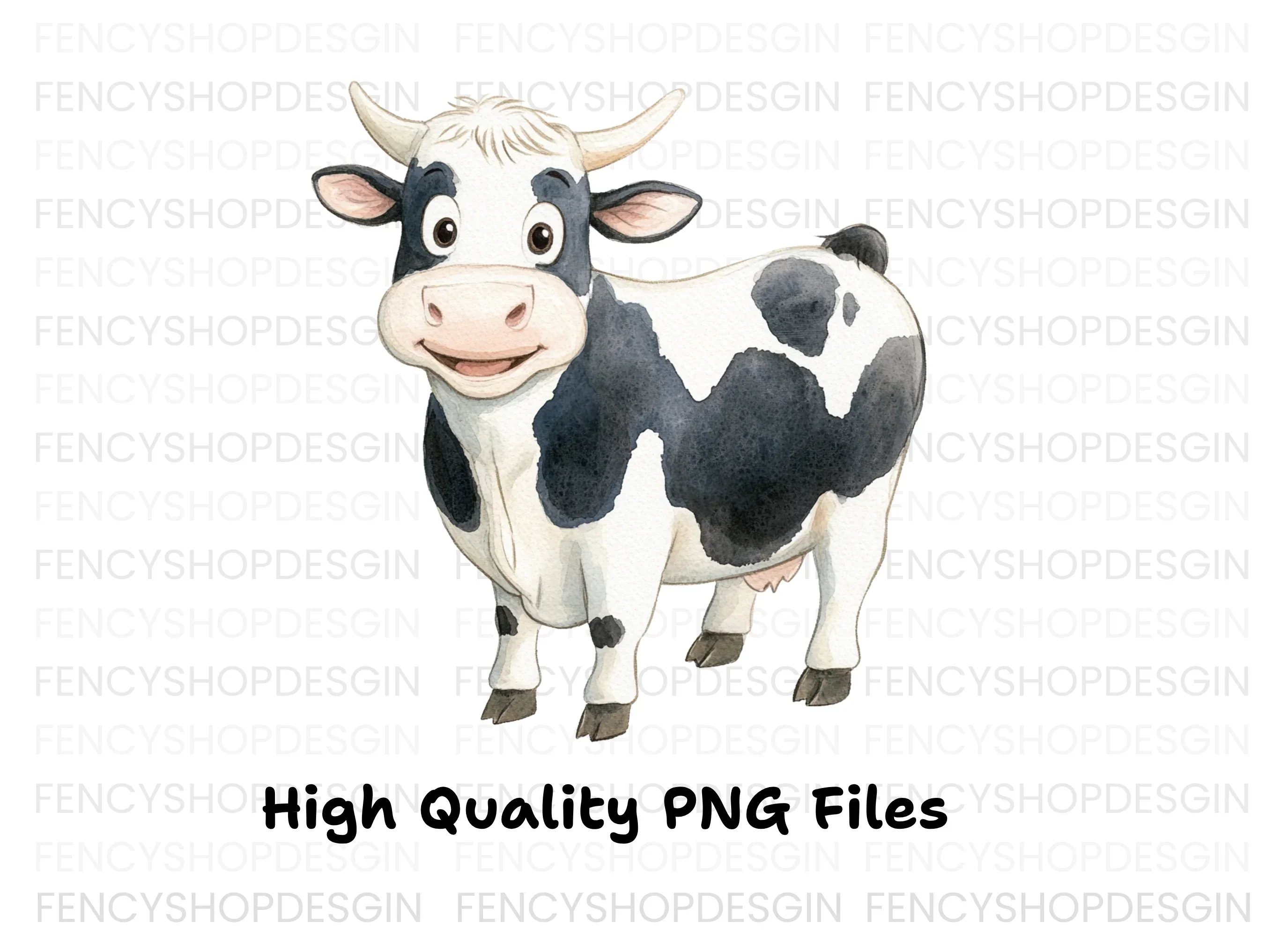 Cute Cow Clipart Bundle - Image 2