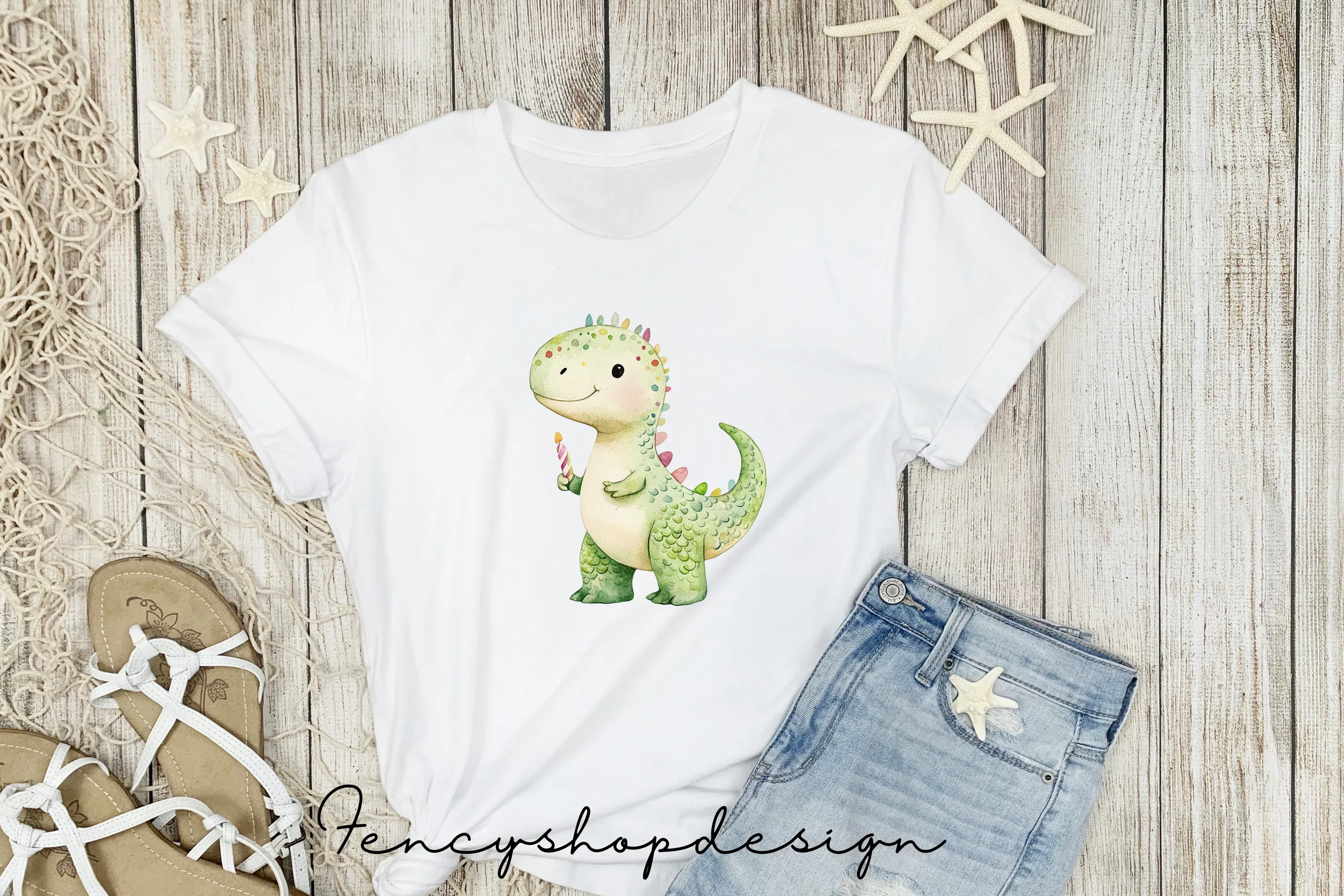Cute Dinosaur Clipart Bundle - Image 2