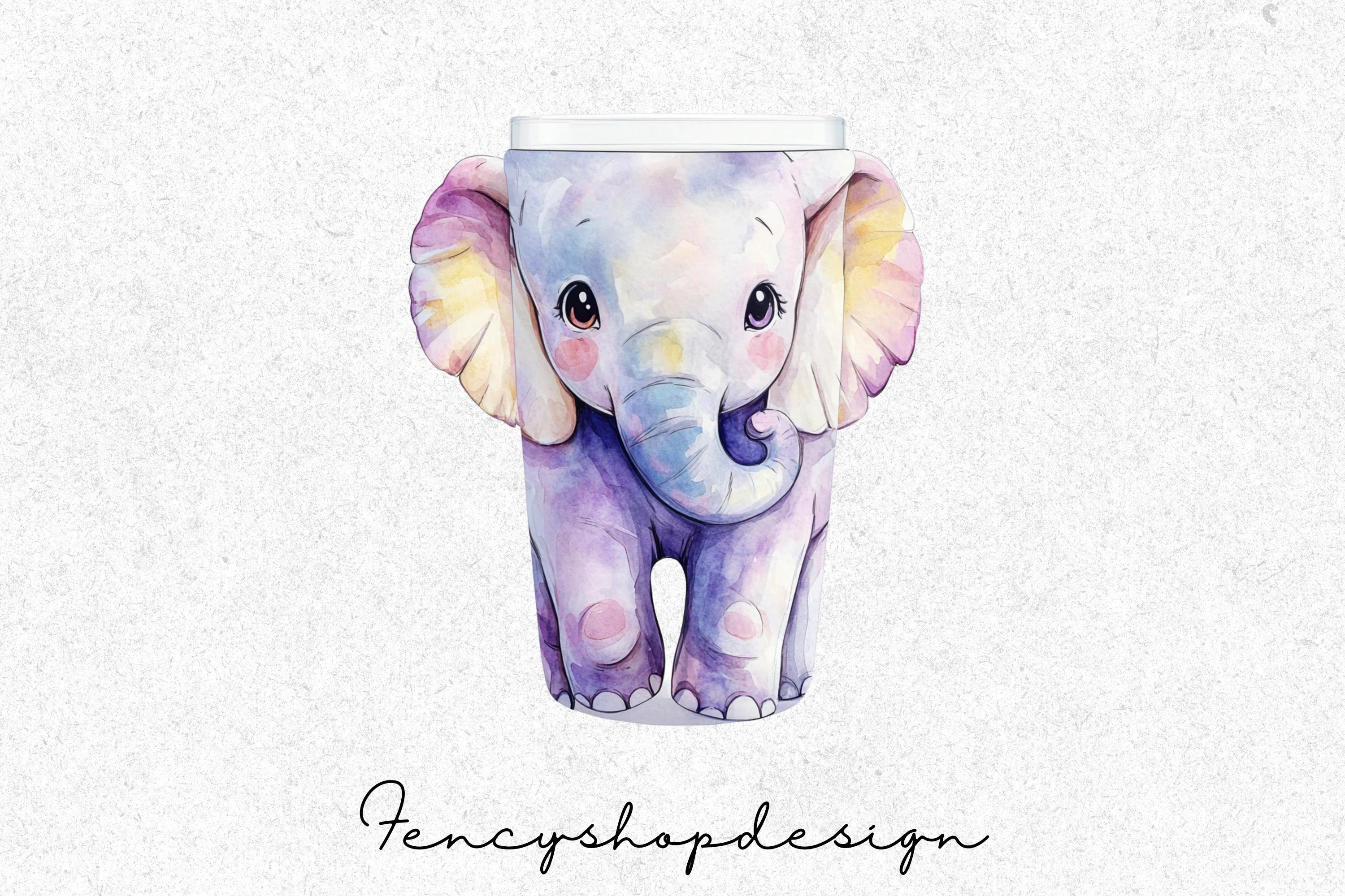 Cute Elephant Jar Clipart Bundle - Image 4
