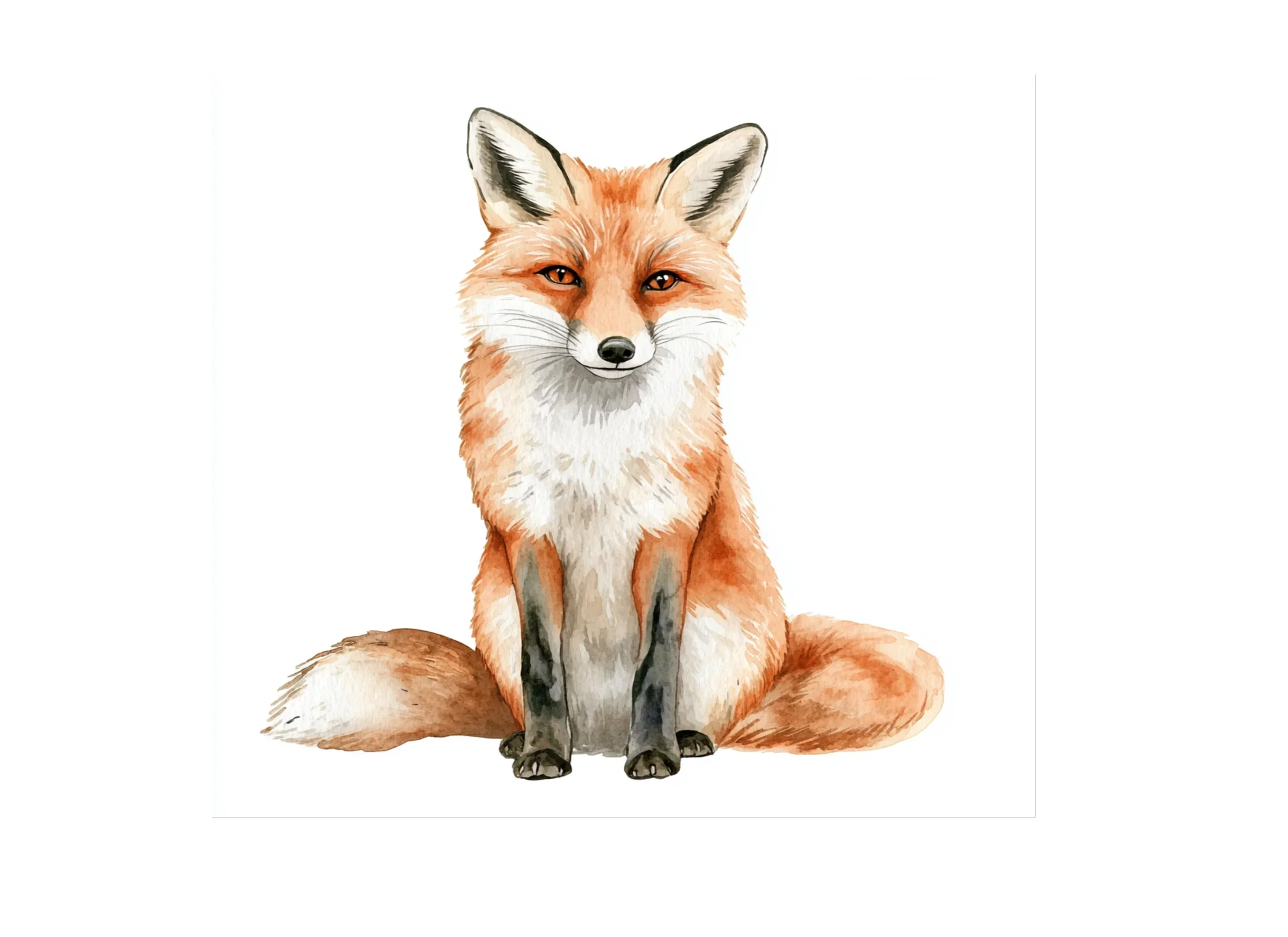 Cute Fox Clipart Bundle - Image 3