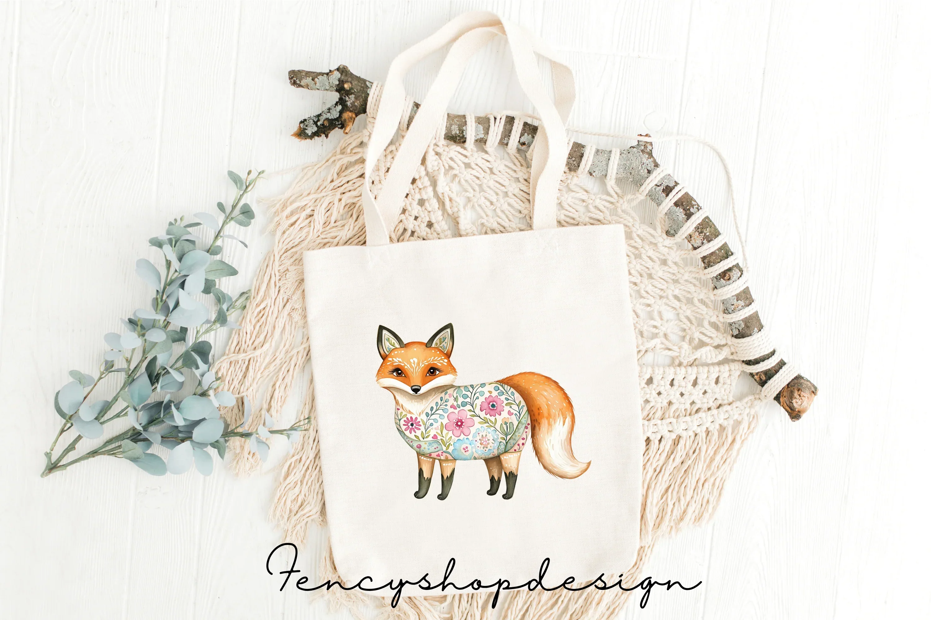 Cute Fox Clipart Bundle - Image 4