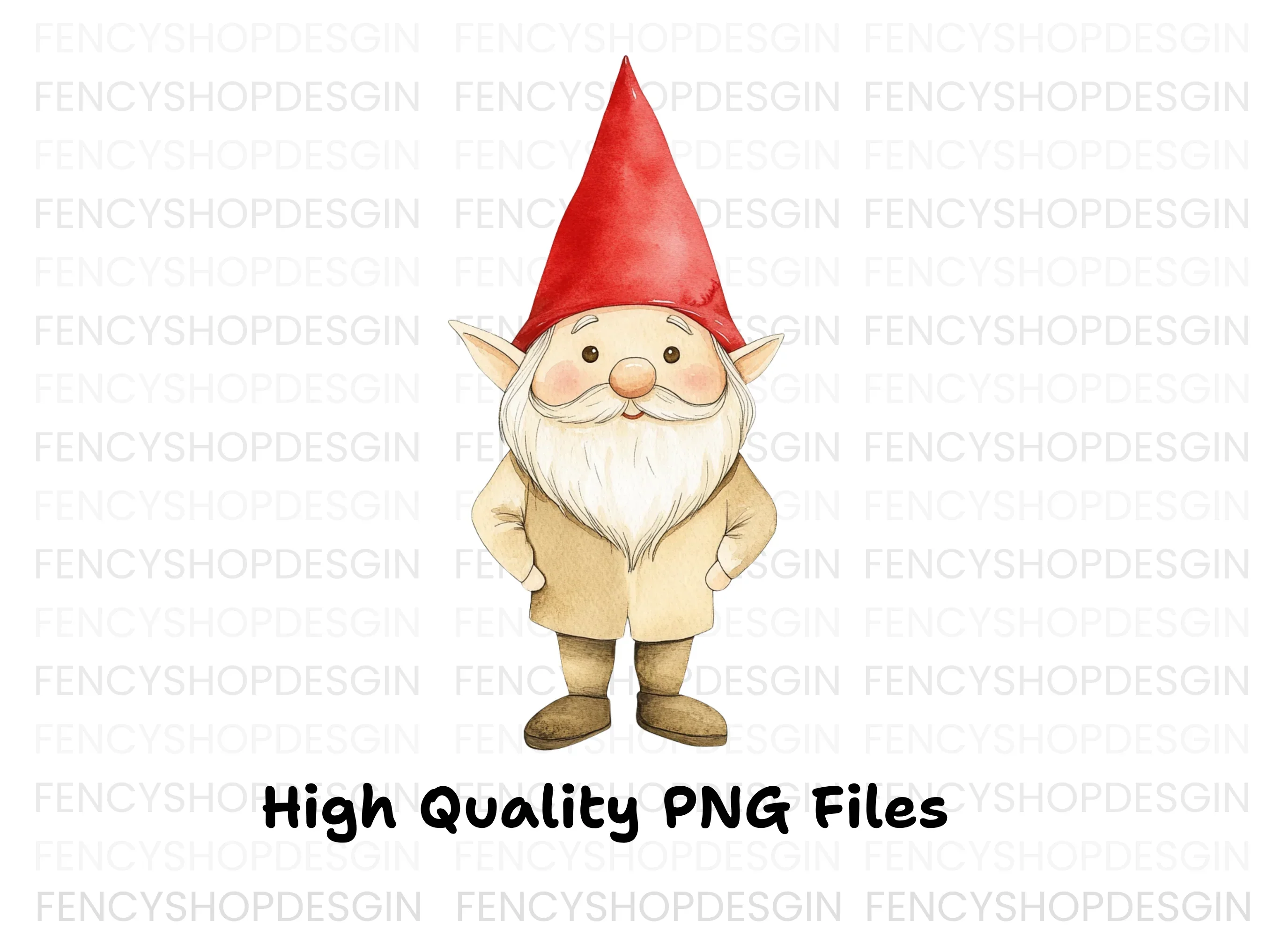 Cute Gnomes Clipart Bundle - Image 3