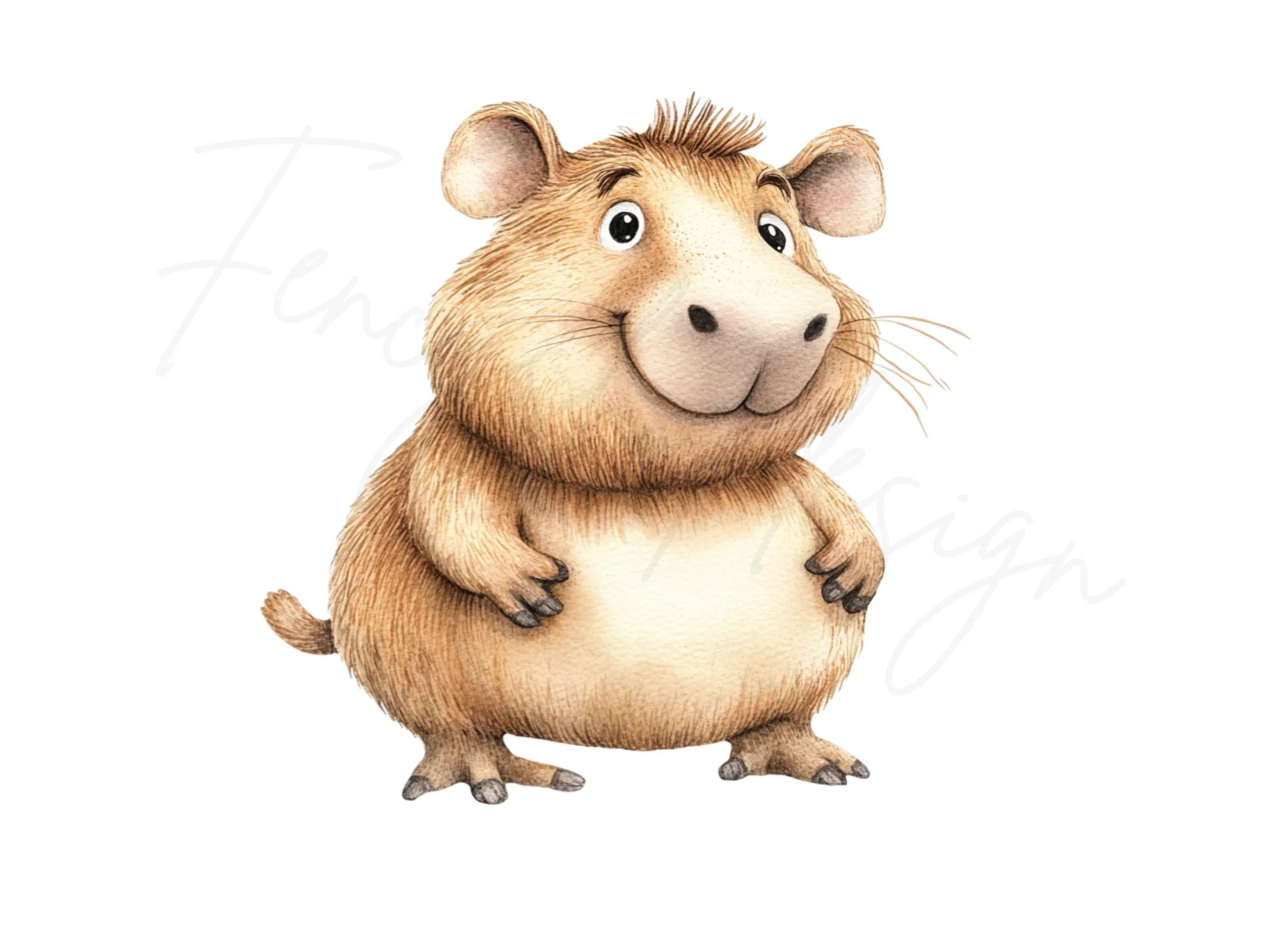 Cute Hamster Clipart Bundle - Image 3