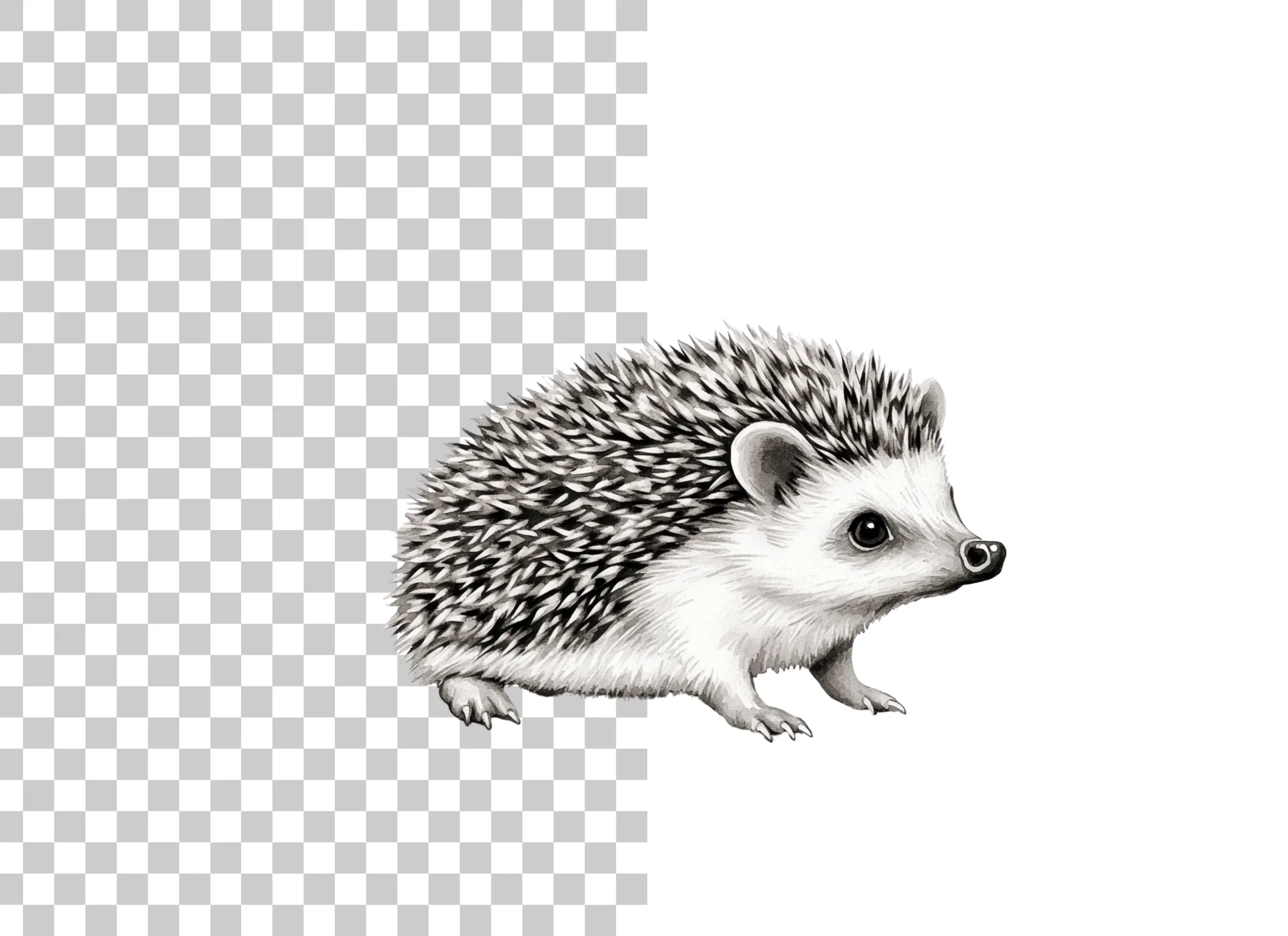 Cute Hedgehog Clipart Bundle - Image 5