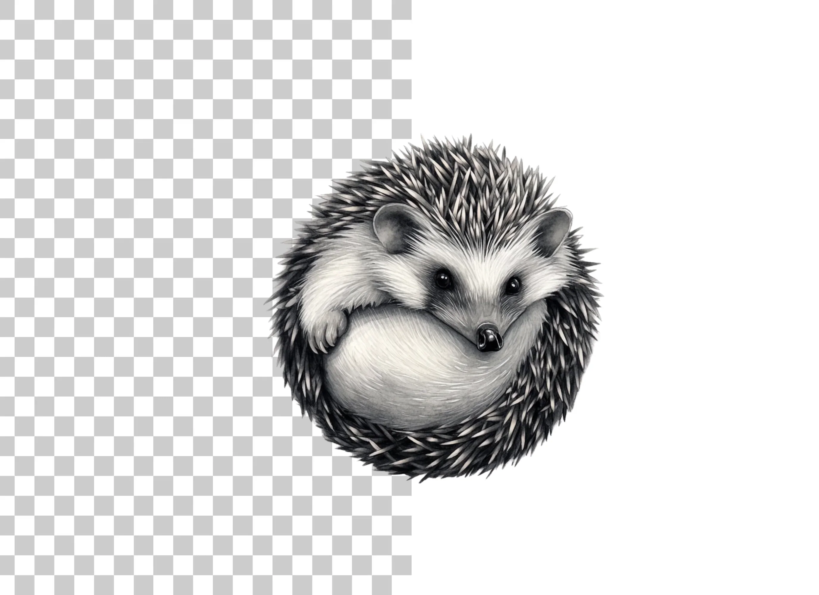 Cute Hedgehog Clipart Bundle - Image 2