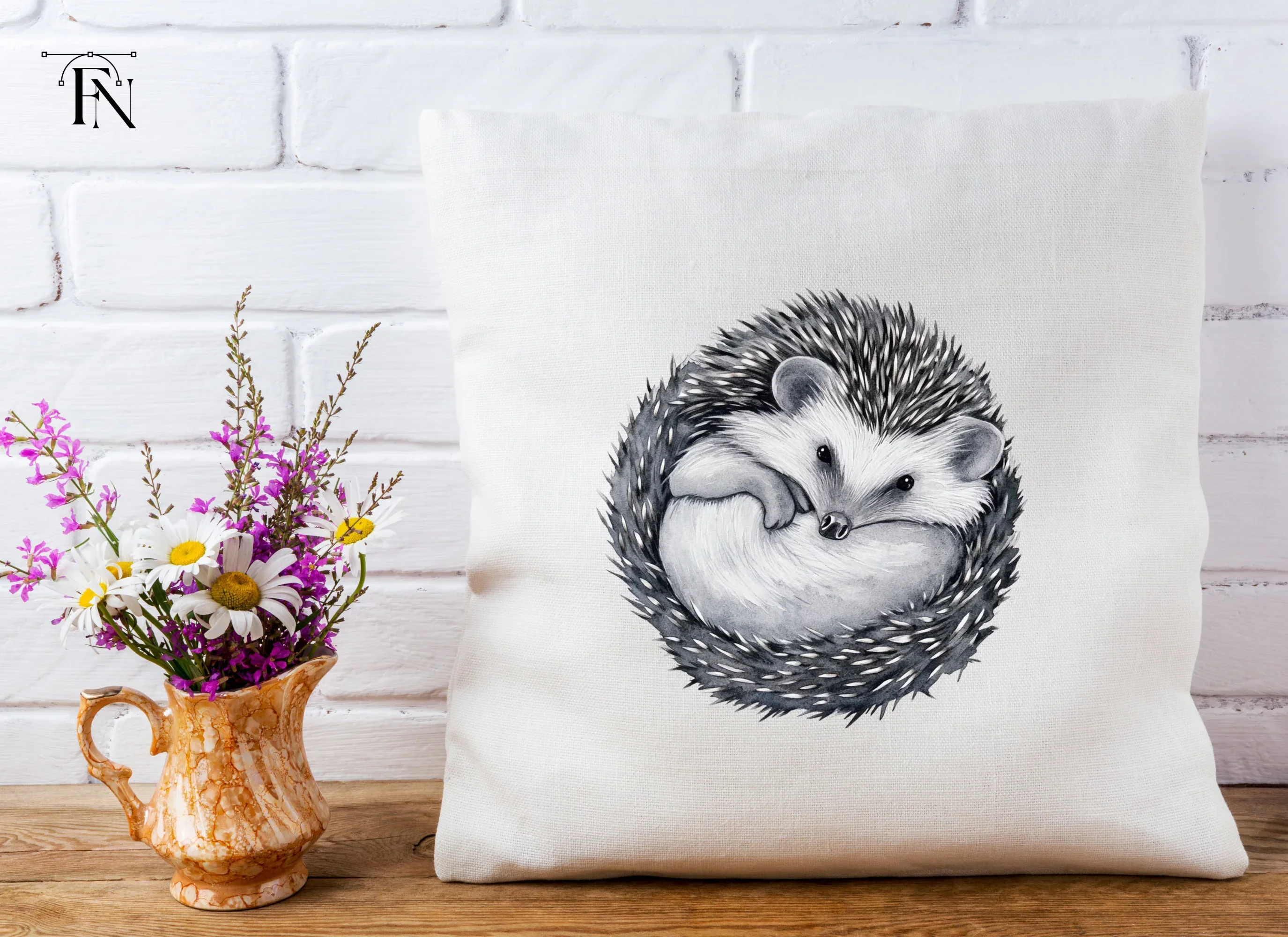Cute Hedgehog Clipart Bundle - Image 5