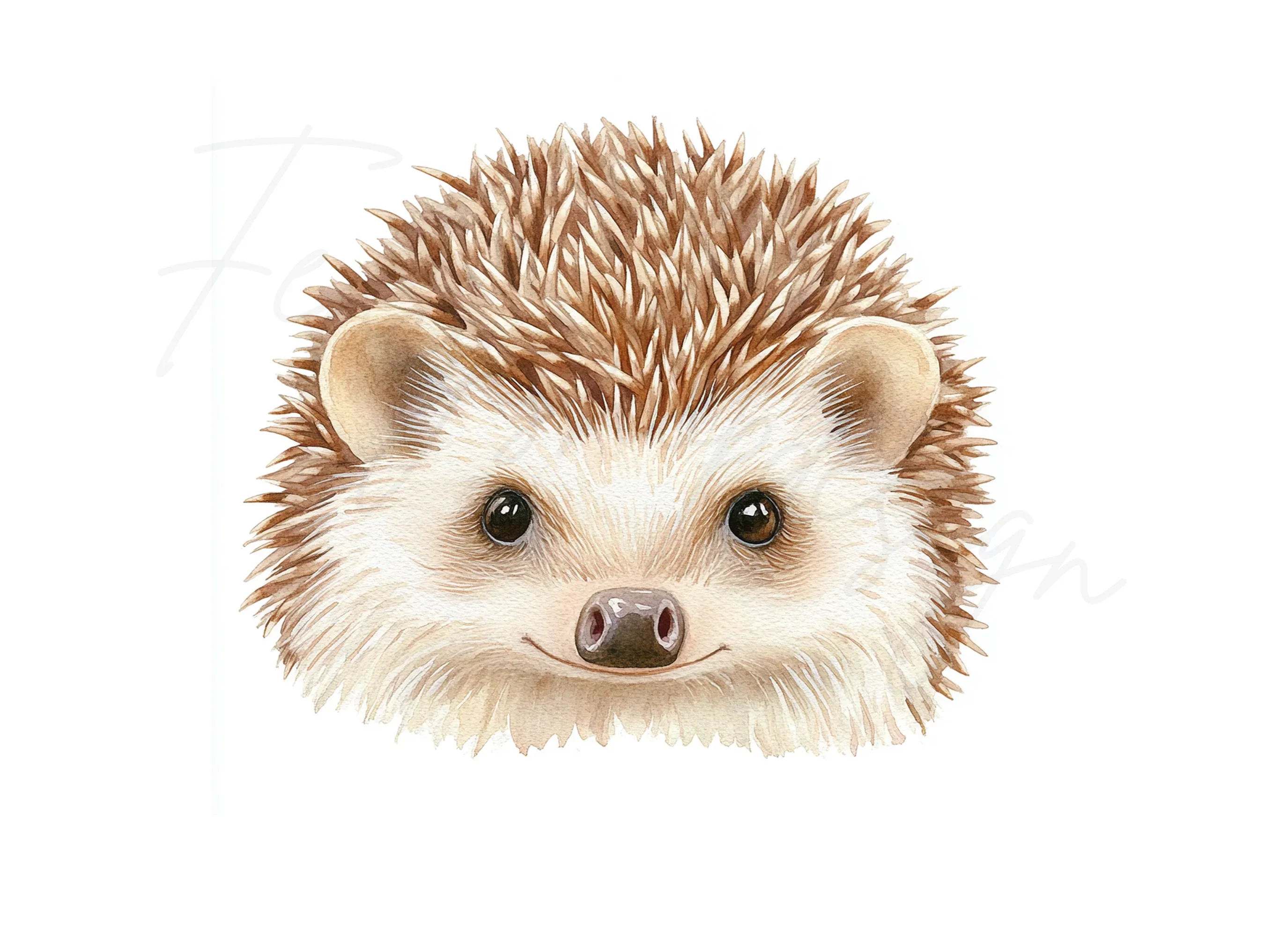 Cute Hedgehog Clipart Bundle - Image 3