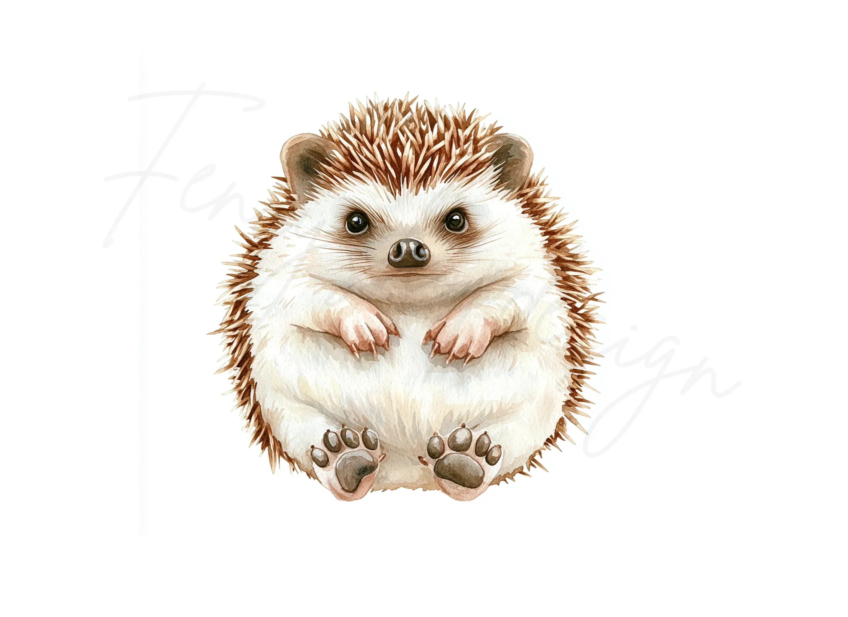 Cute Hedgehog Clipart Bundle - Image 2