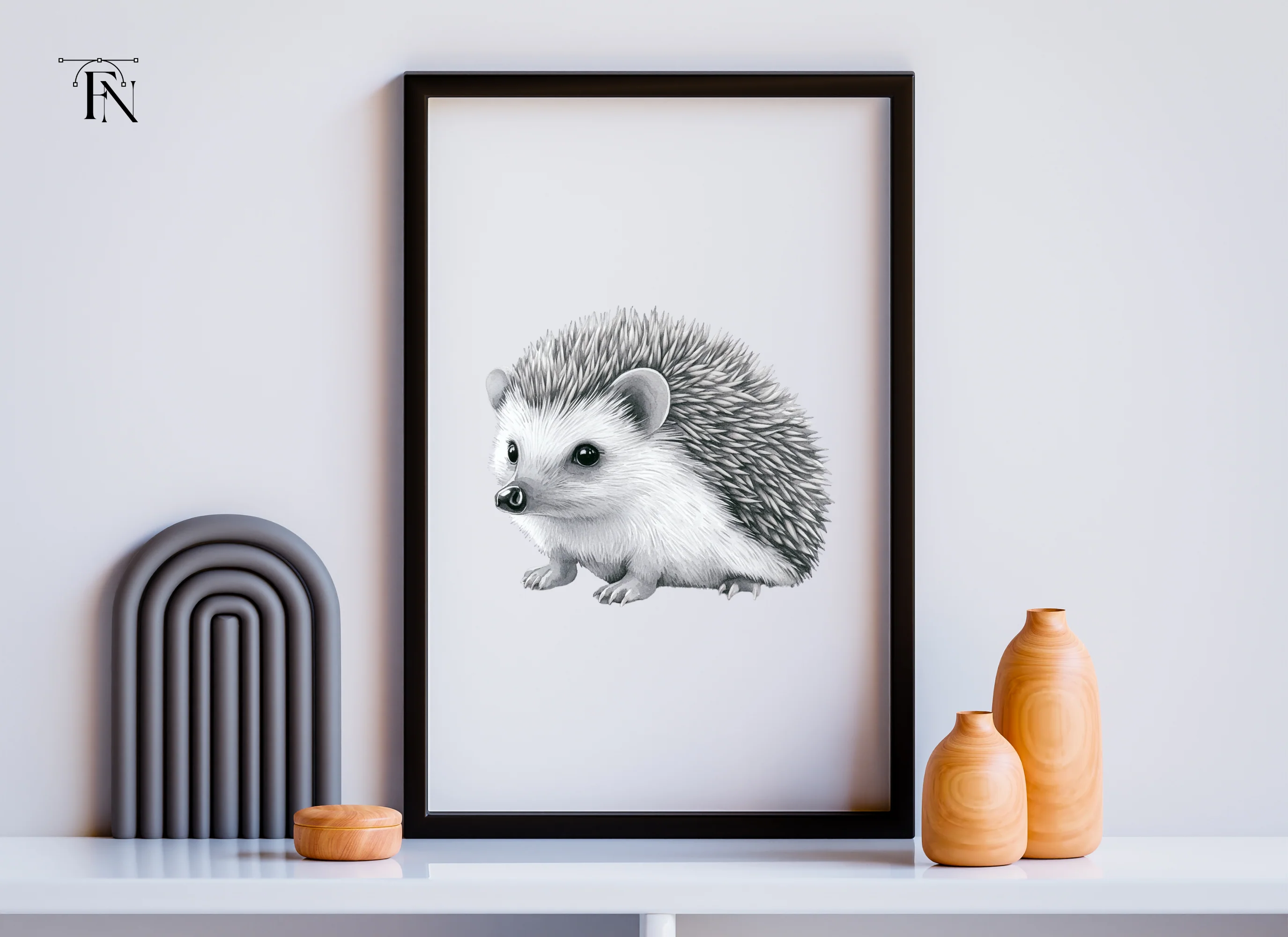 Cute Hedgehog Clipart Bundle - Image 6