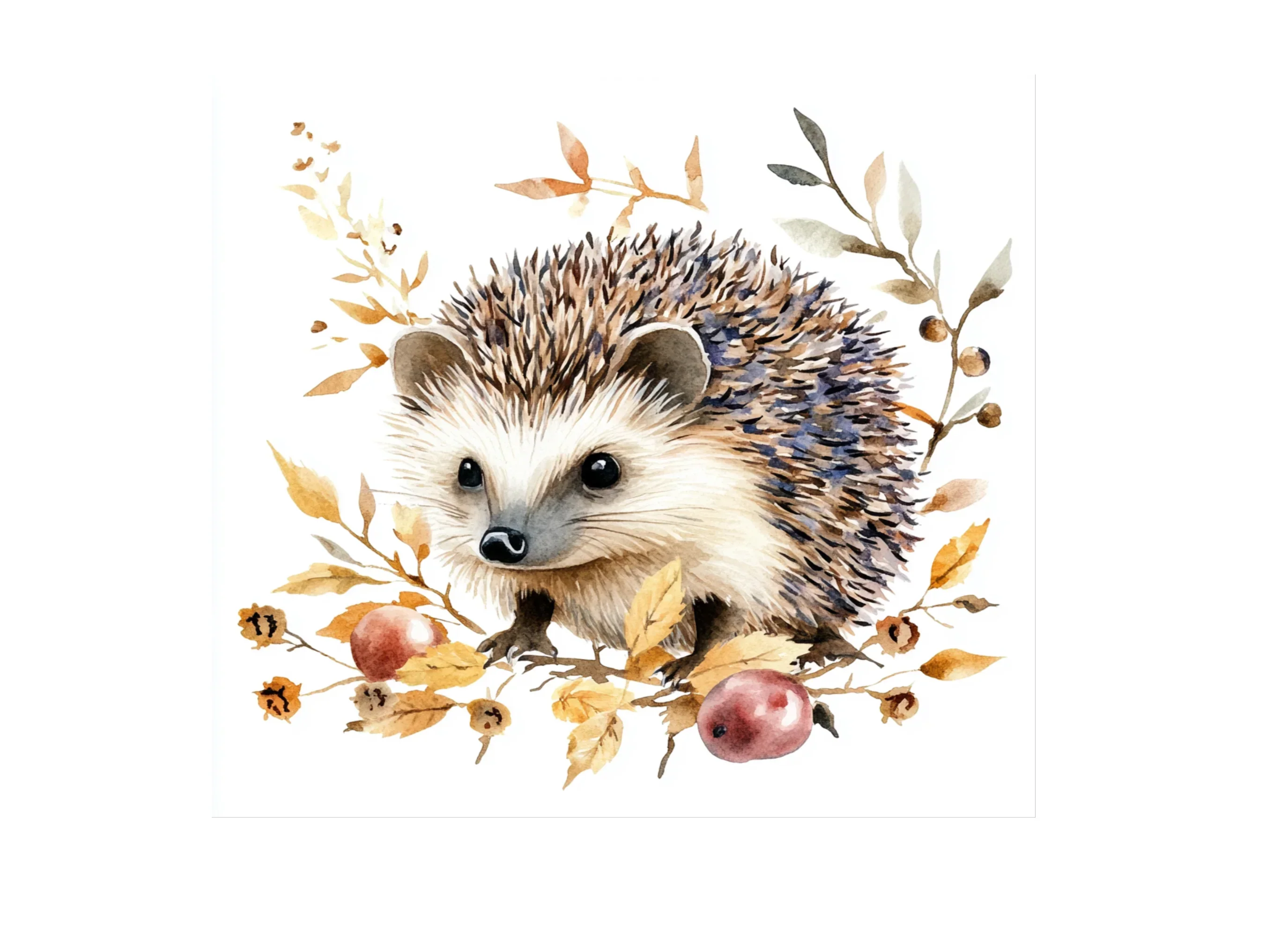 Cute Hedgehog Clipart Bundle - Image 2