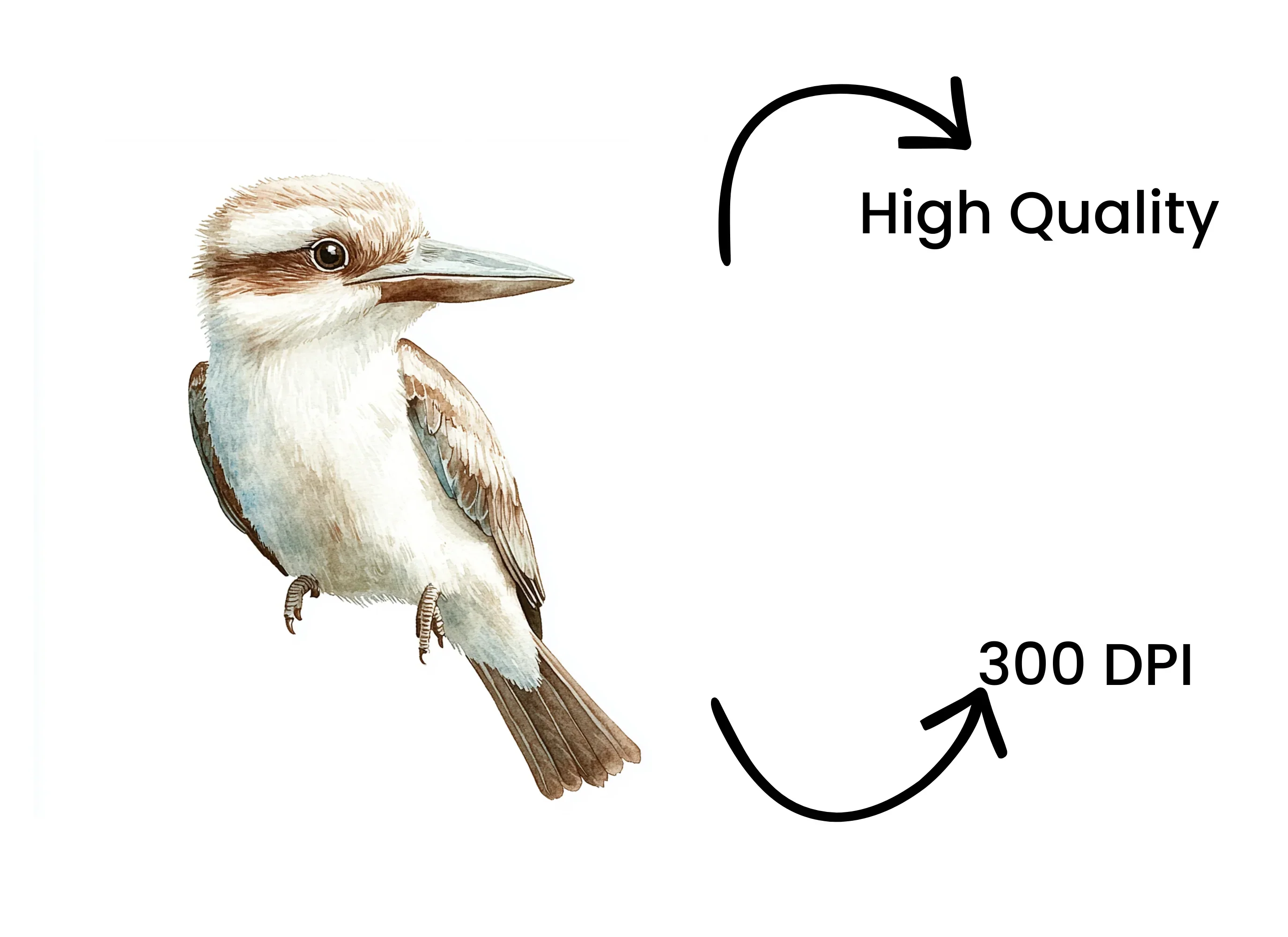 Cute Kookaburra Clipart Bundle - Image 4