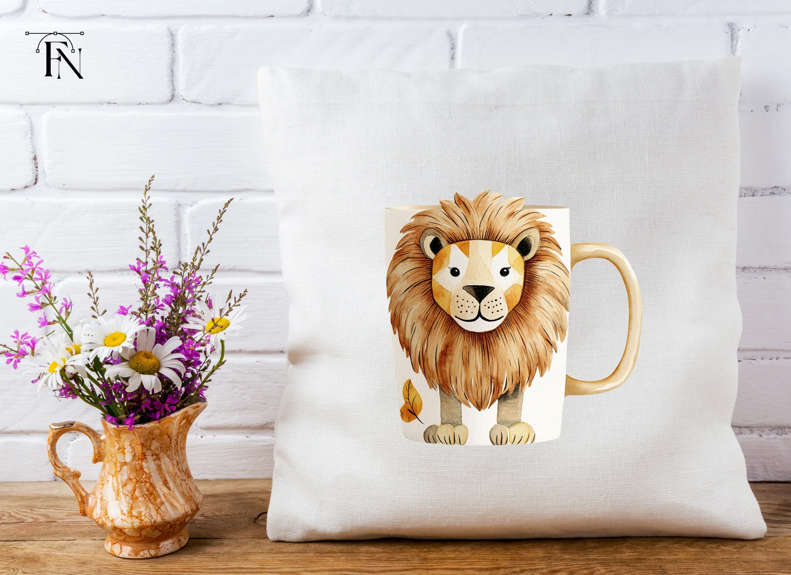 Cute Lion Clipart Bundle - Image 5