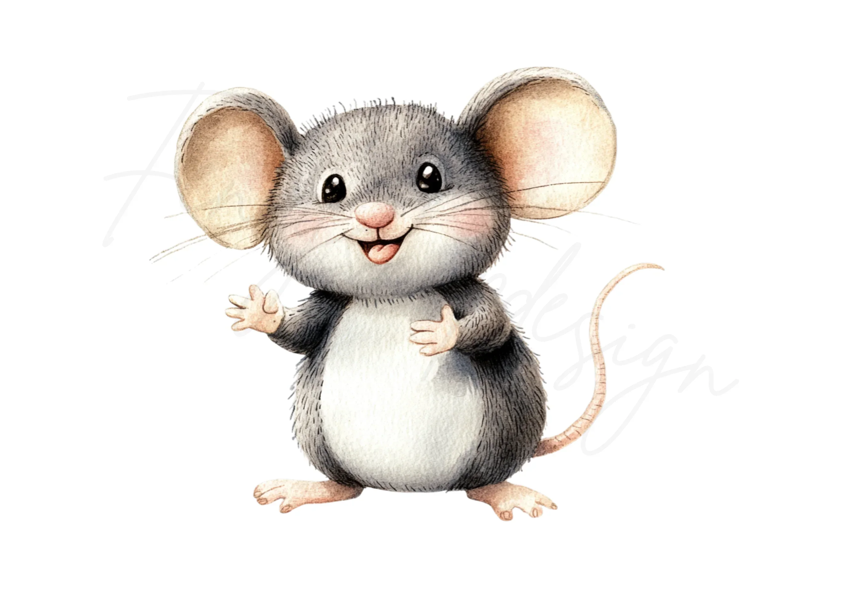 Cute Mouse Clipart Bundle - Image 3