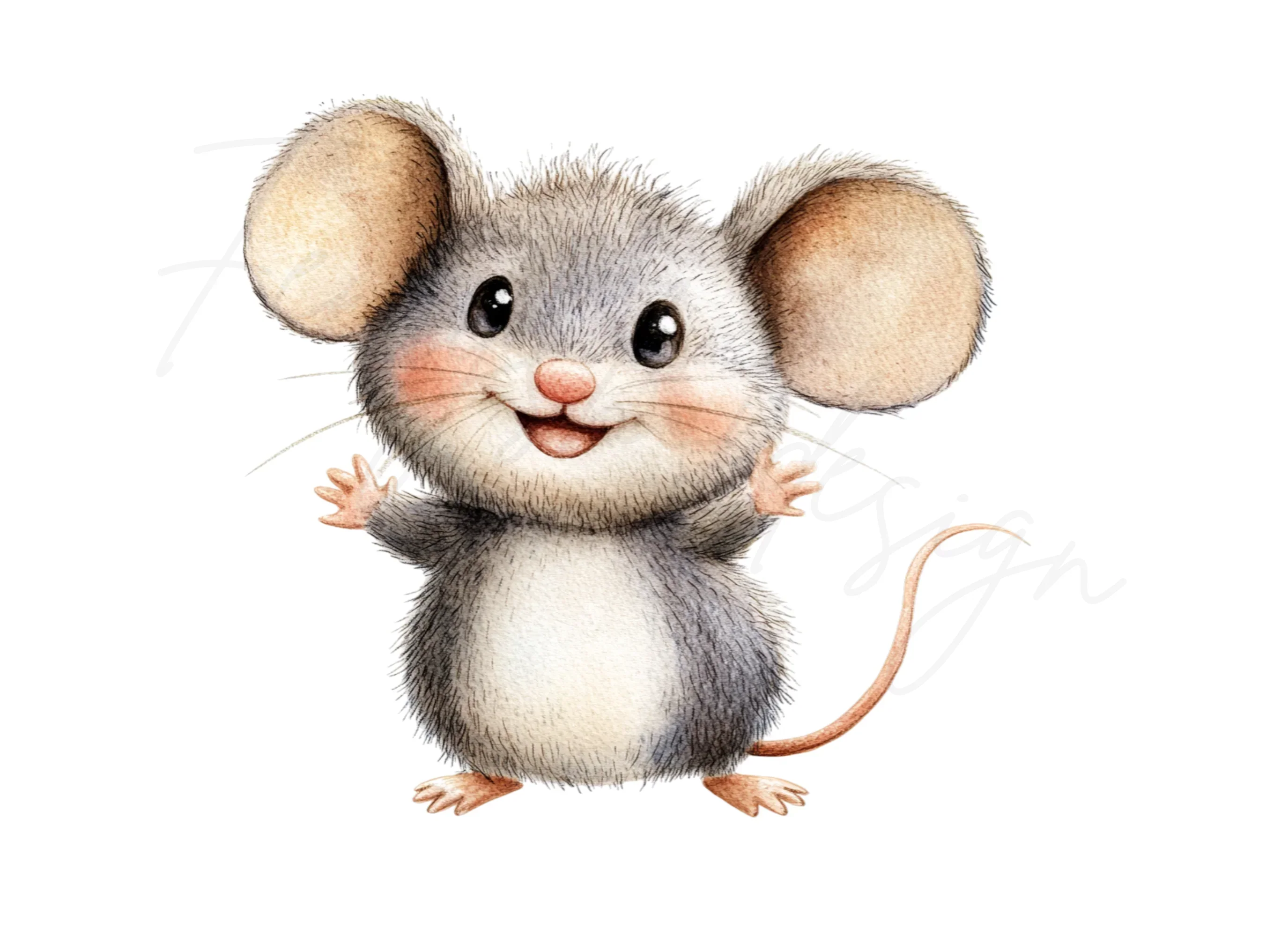 Cute Mouse Clipart Bundle - Image 3