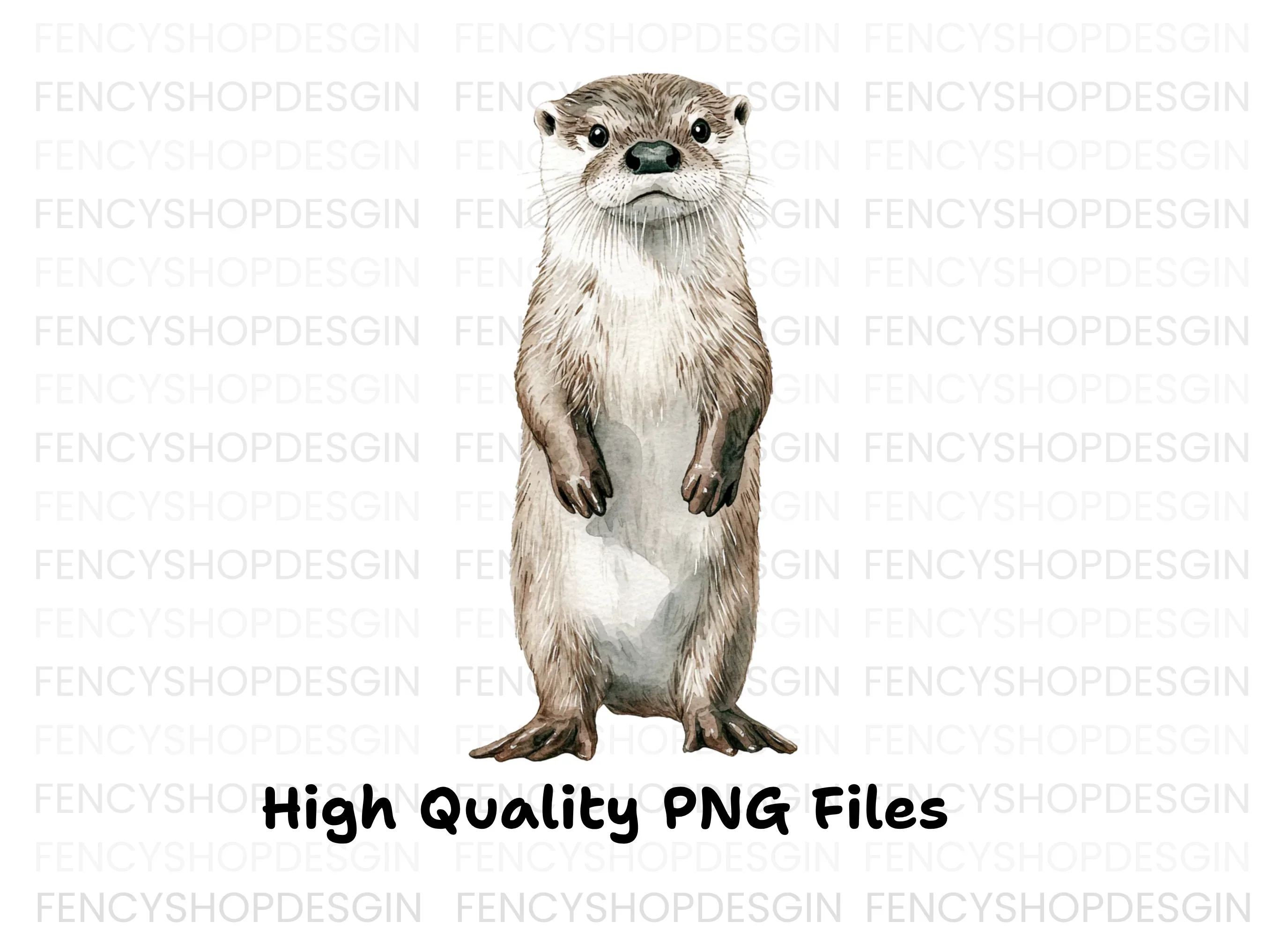 Cute Otter Clipart Bundle - Image 3