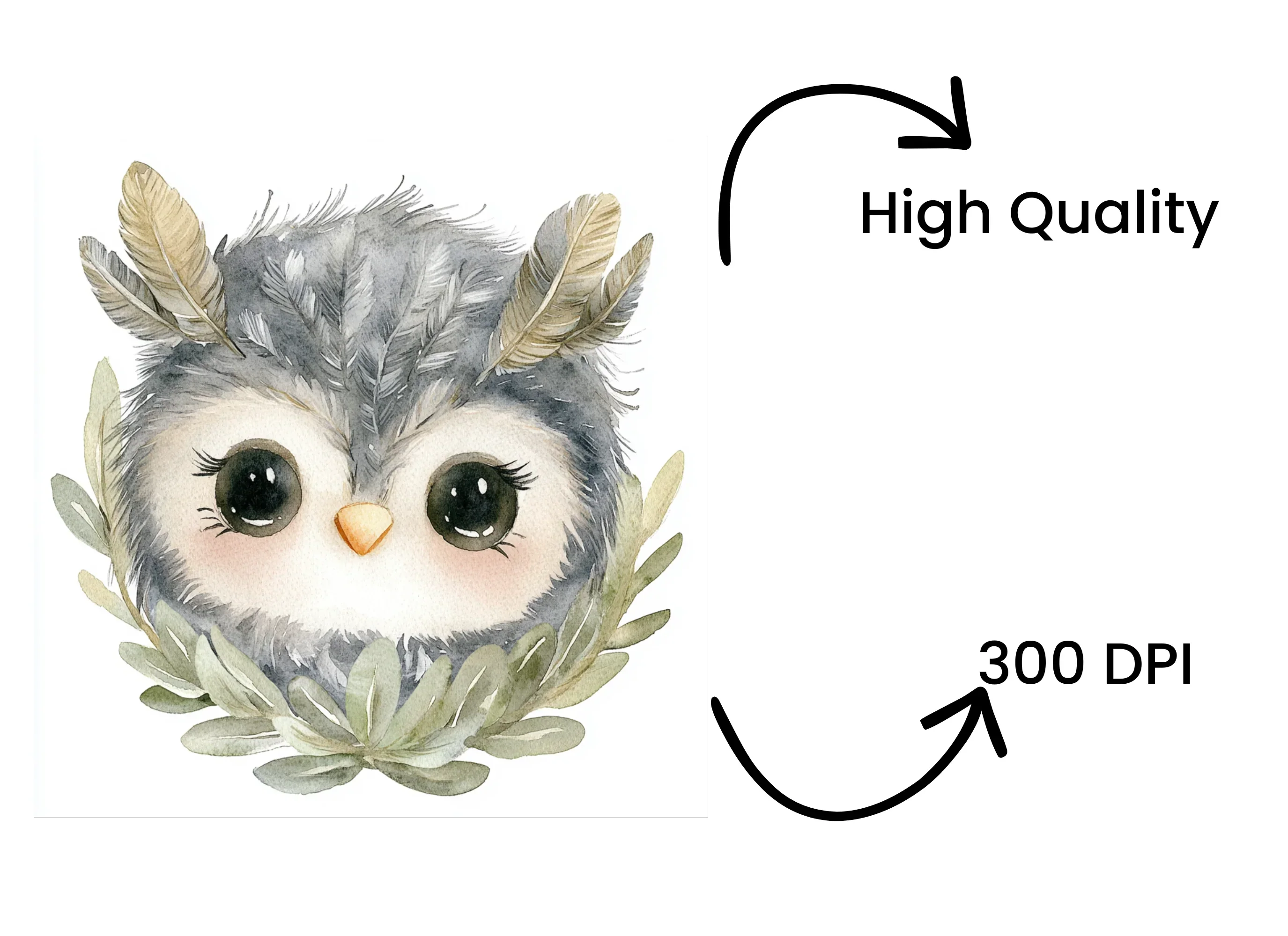 Cute Owl Clipart Bundle - Image 4