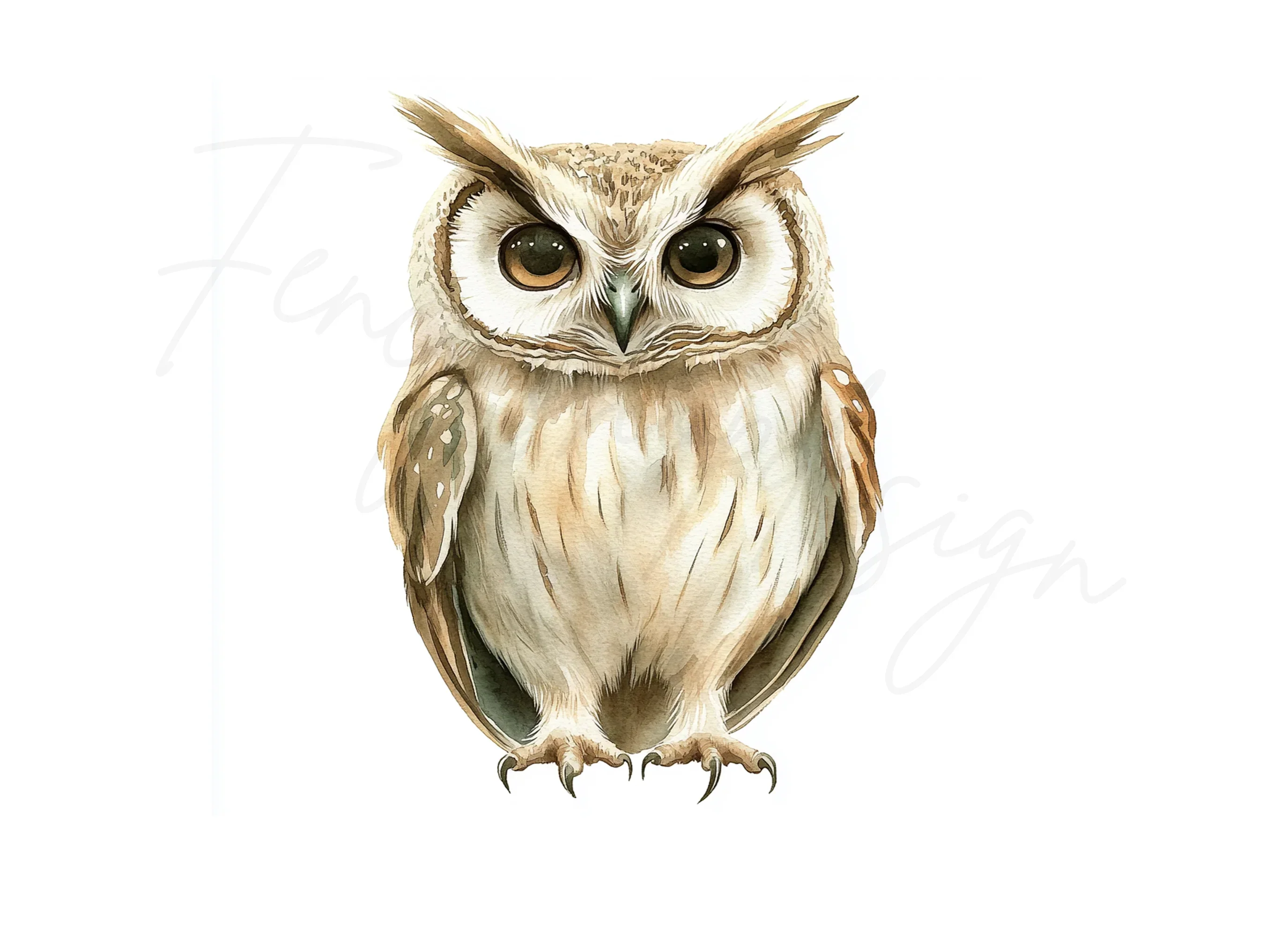 Cute Owl Illustrations Clipart Bundle - Image 3
