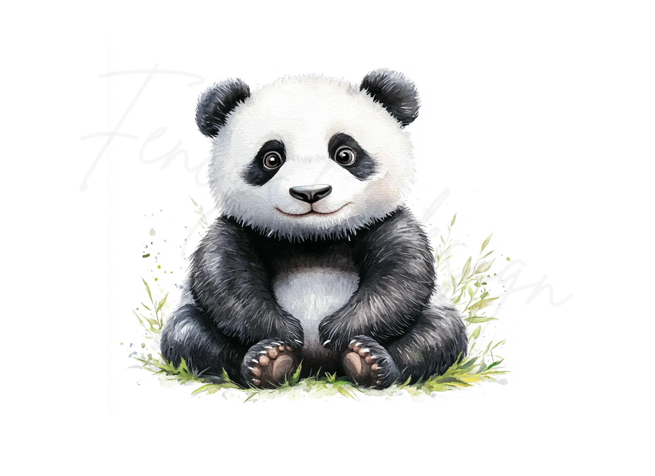 Cute Panda Clipart Bundle - Image 2