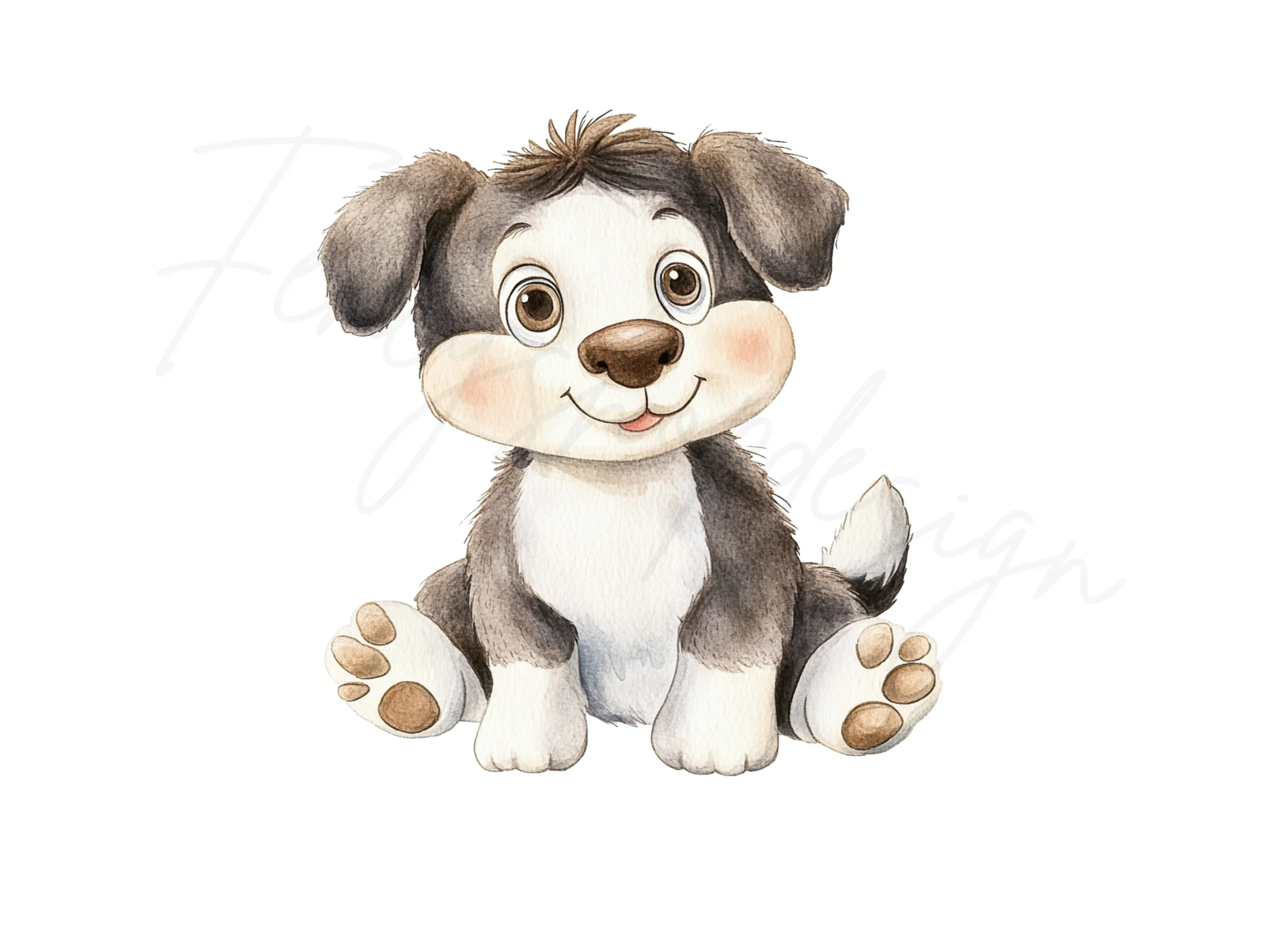 Cute Puppy Clipart Bundle - Image 2