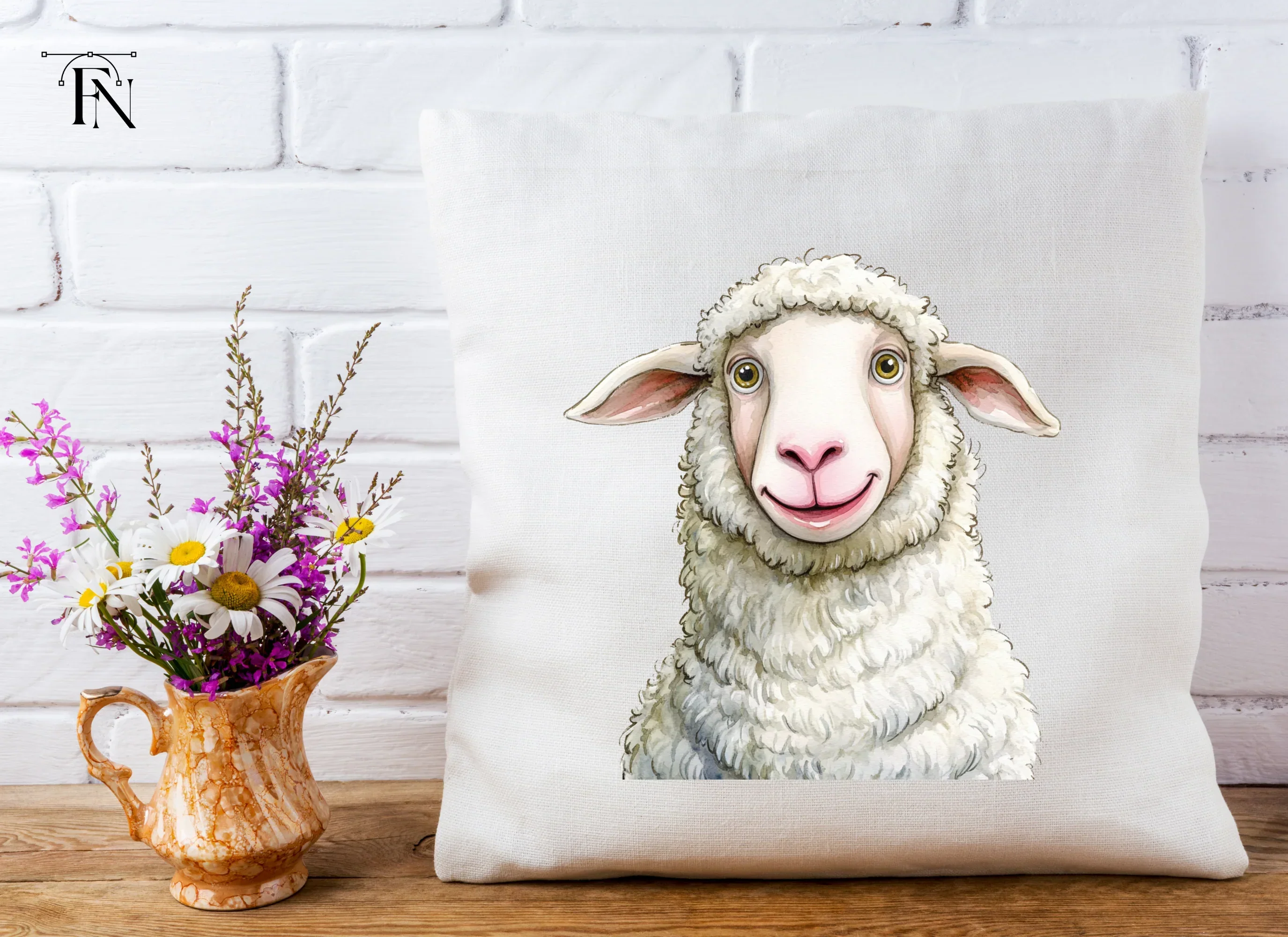 Cute Sheep Clipart Bundle - Image 4