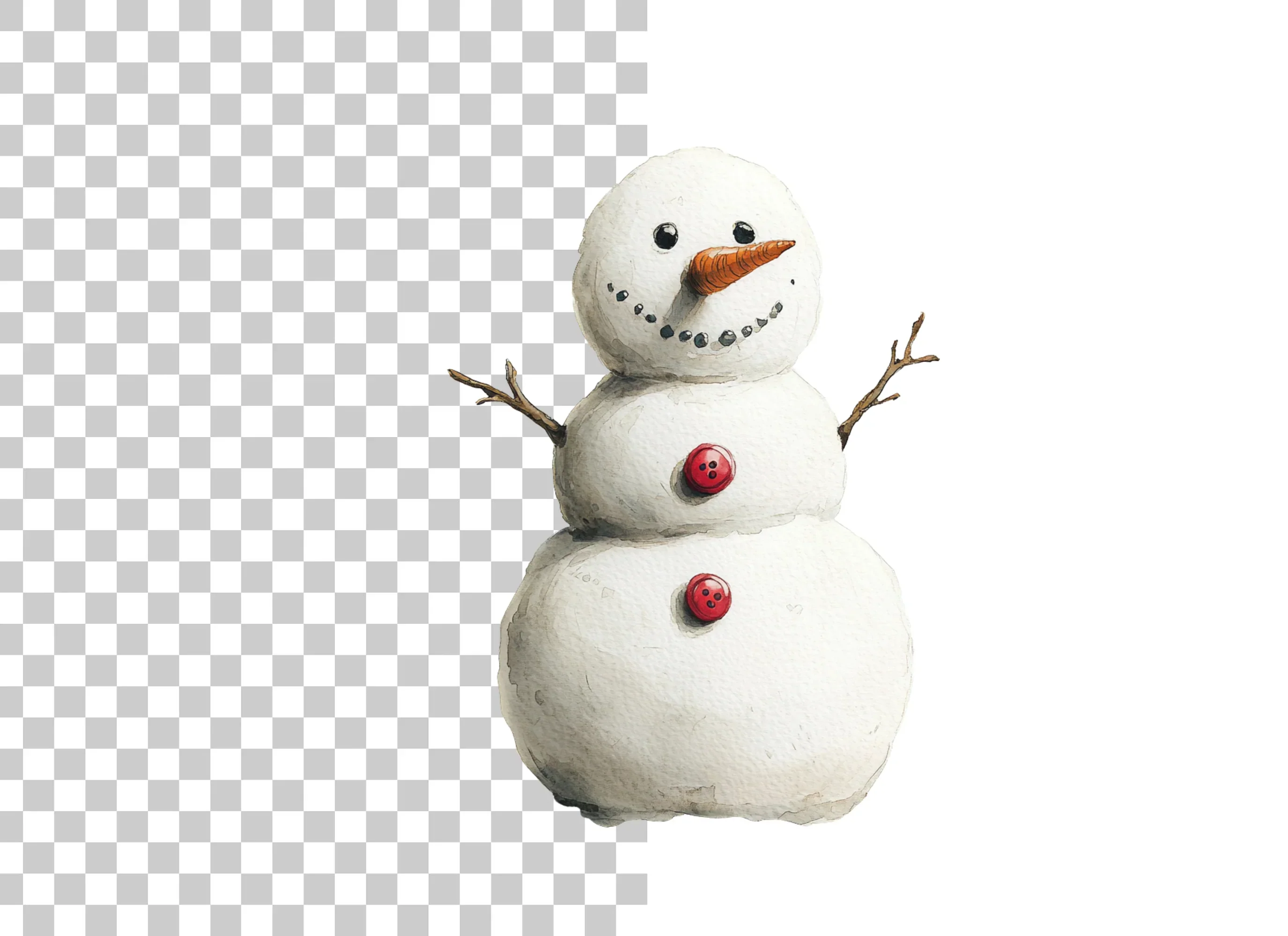 Cute Snowman Clipart Bundle - Image 2