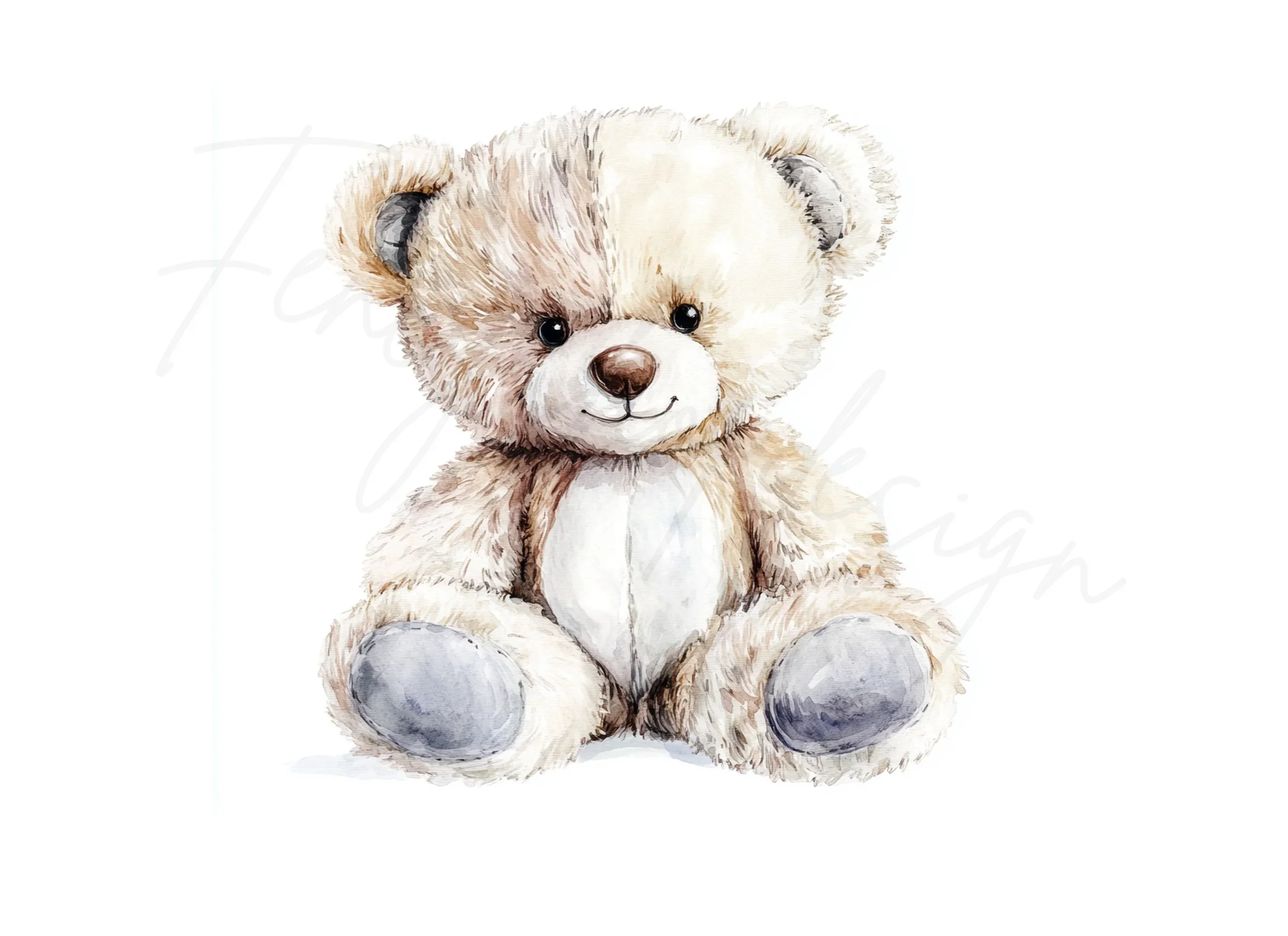 Cute Teddy Bear Clipart Bundle - Image 3