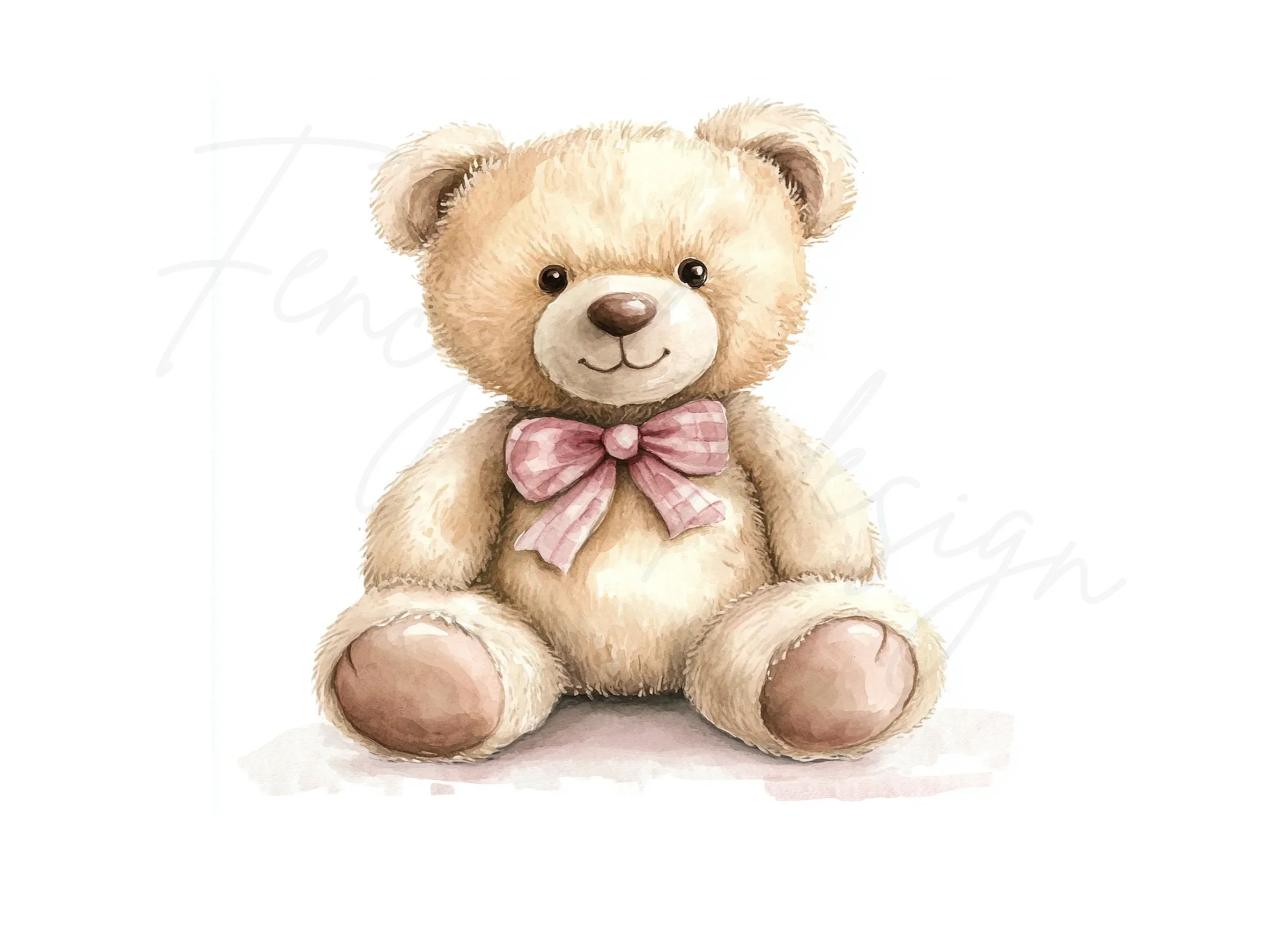 Cute Teddy Bear Clipart Bundle - Image 2