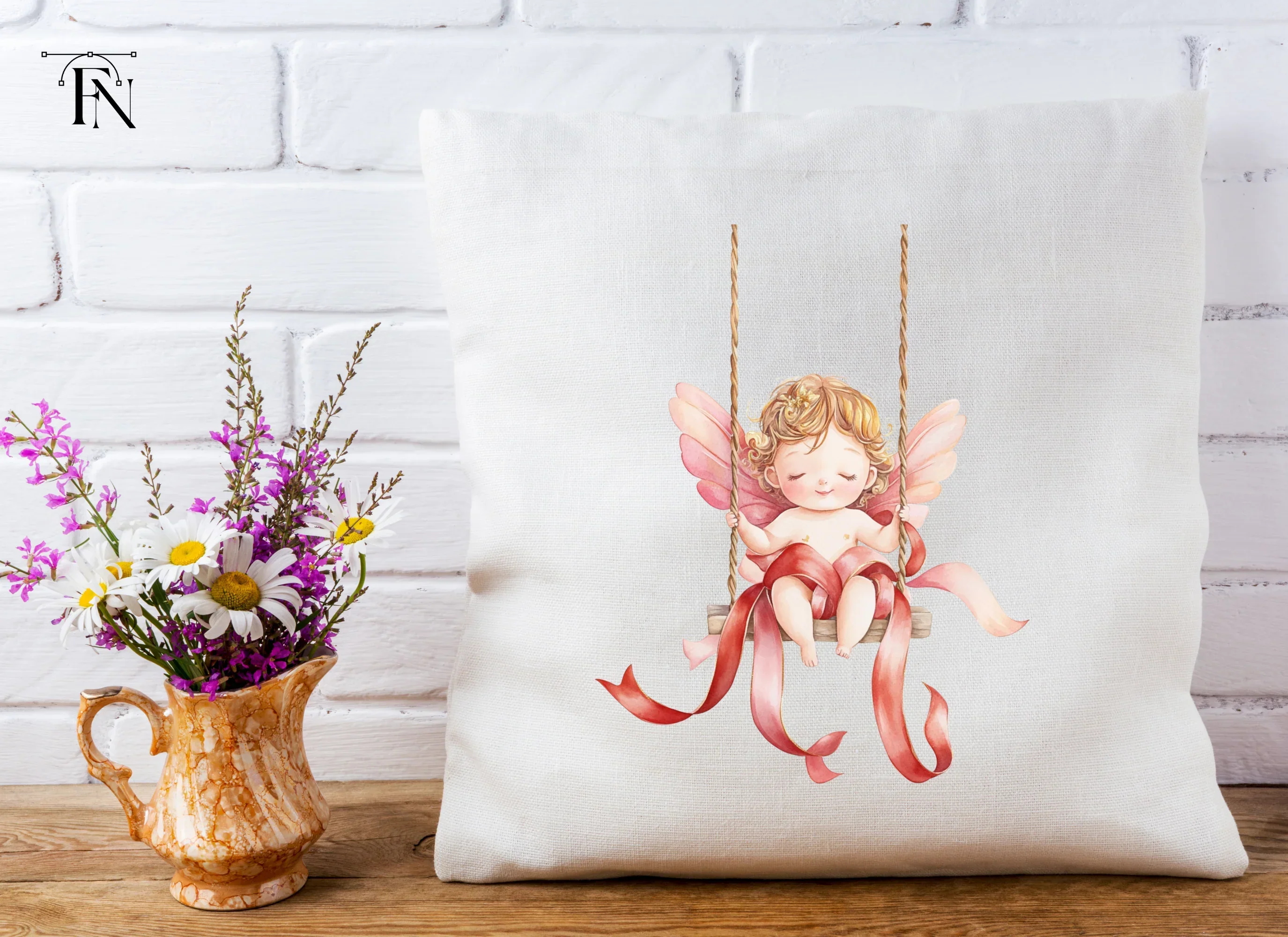 Cute Valentine Cupid Clipart Bundle - Image 5