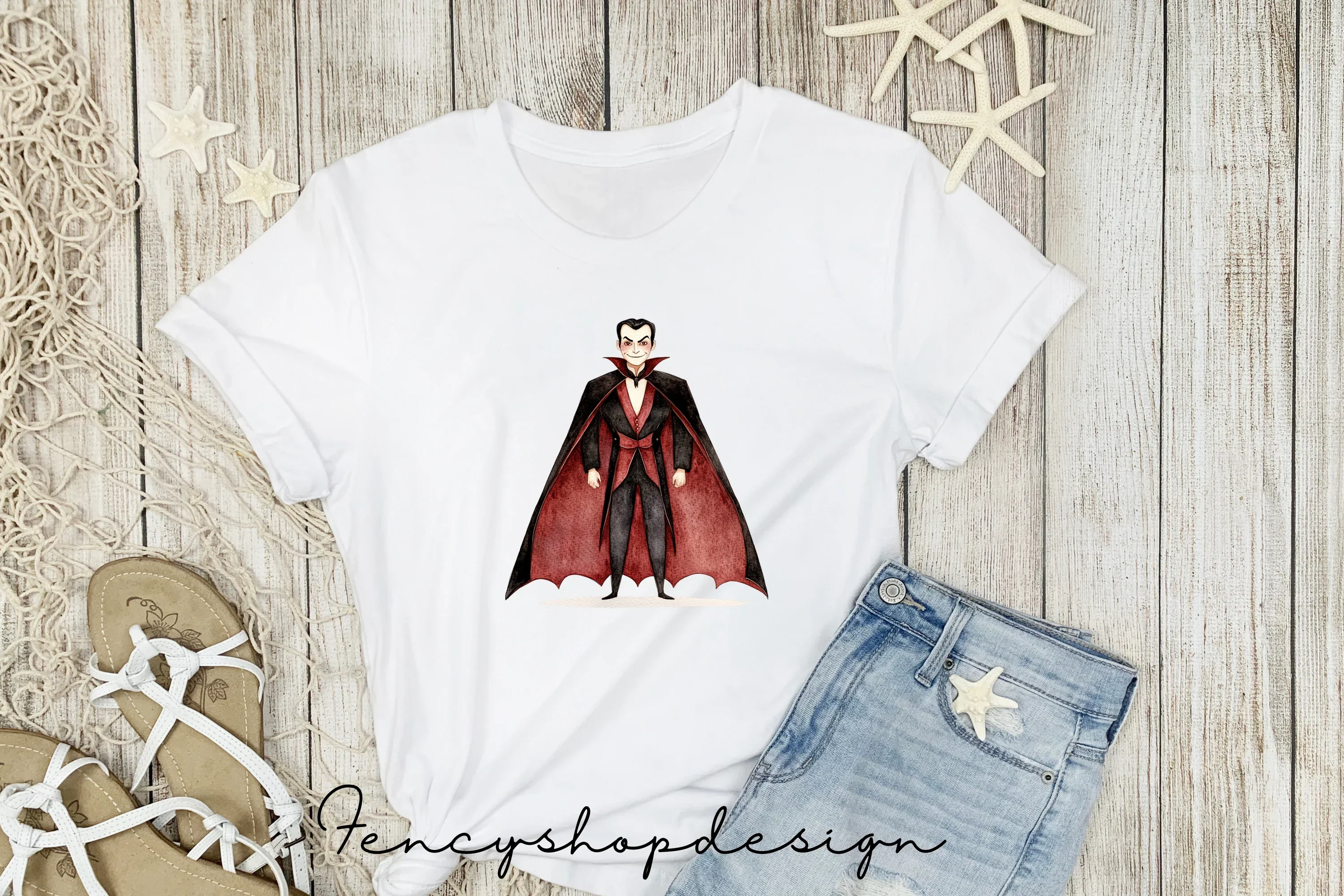 Cute Vampire Characters Clipart Bundle - Image 5