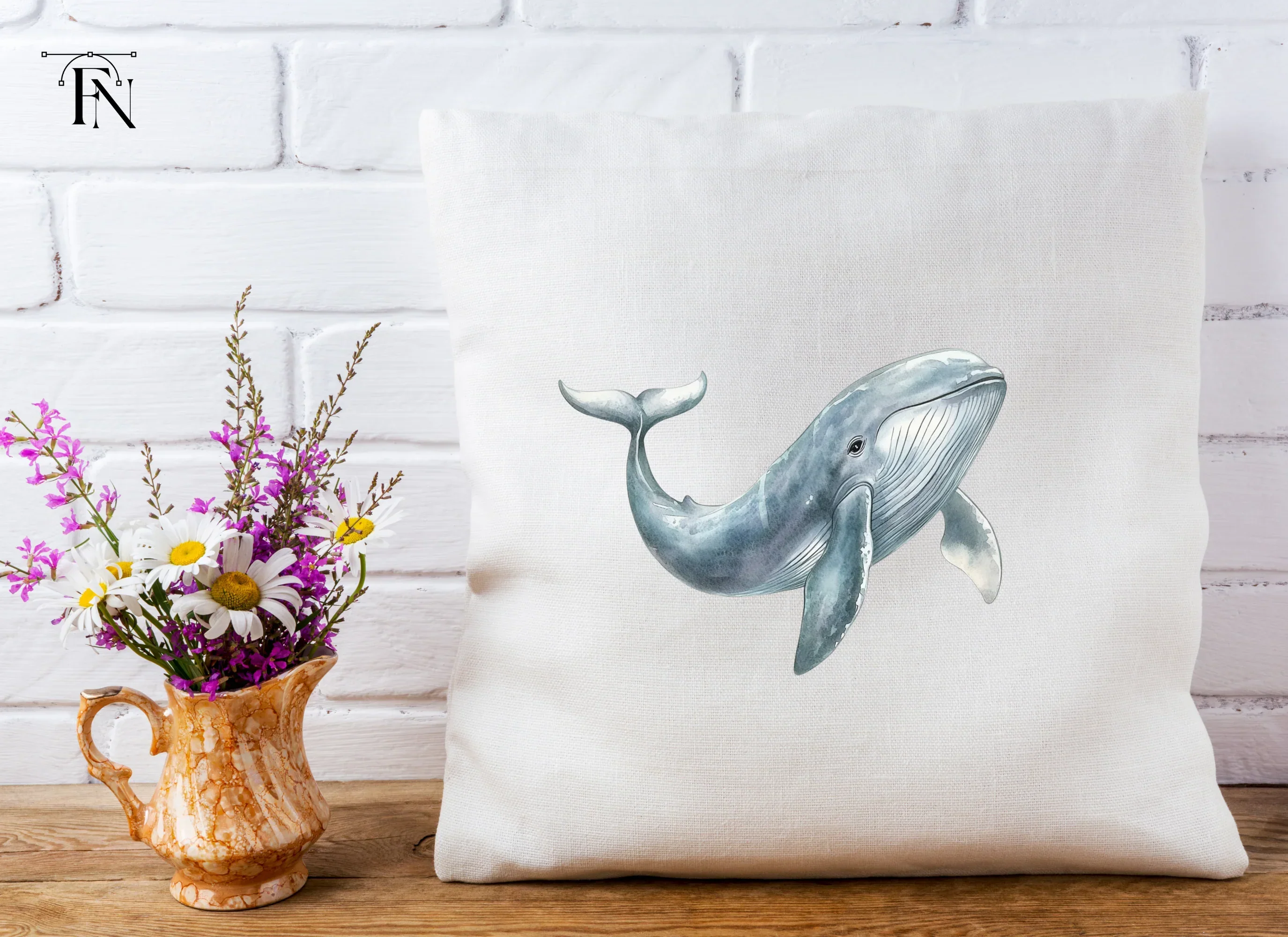 Cute Whale Clipart Bundle - Image 4