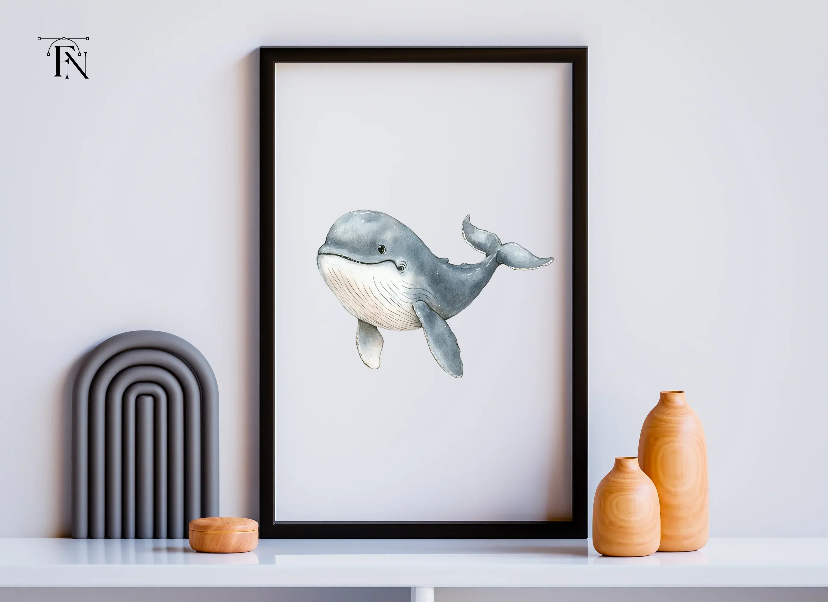 Cute Whale Clipart Bundle - Image 5