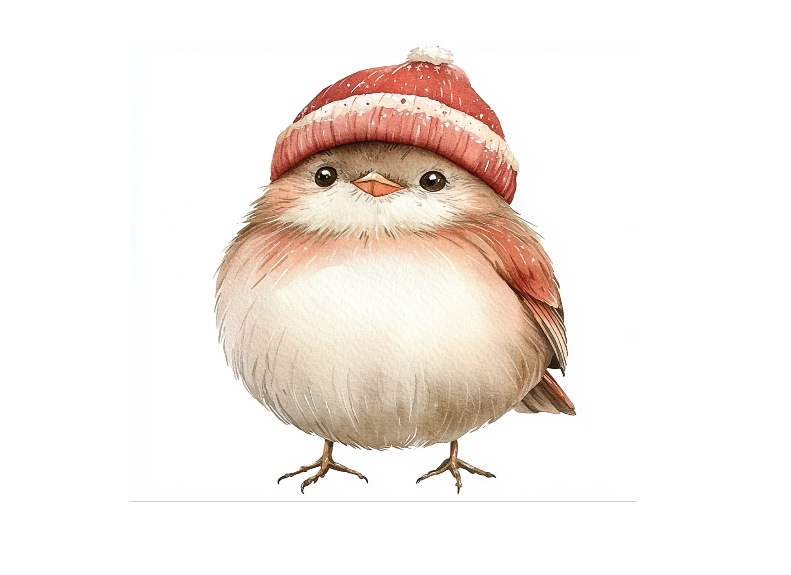 Cute Winter Birds Clipart Bundle - Image 3