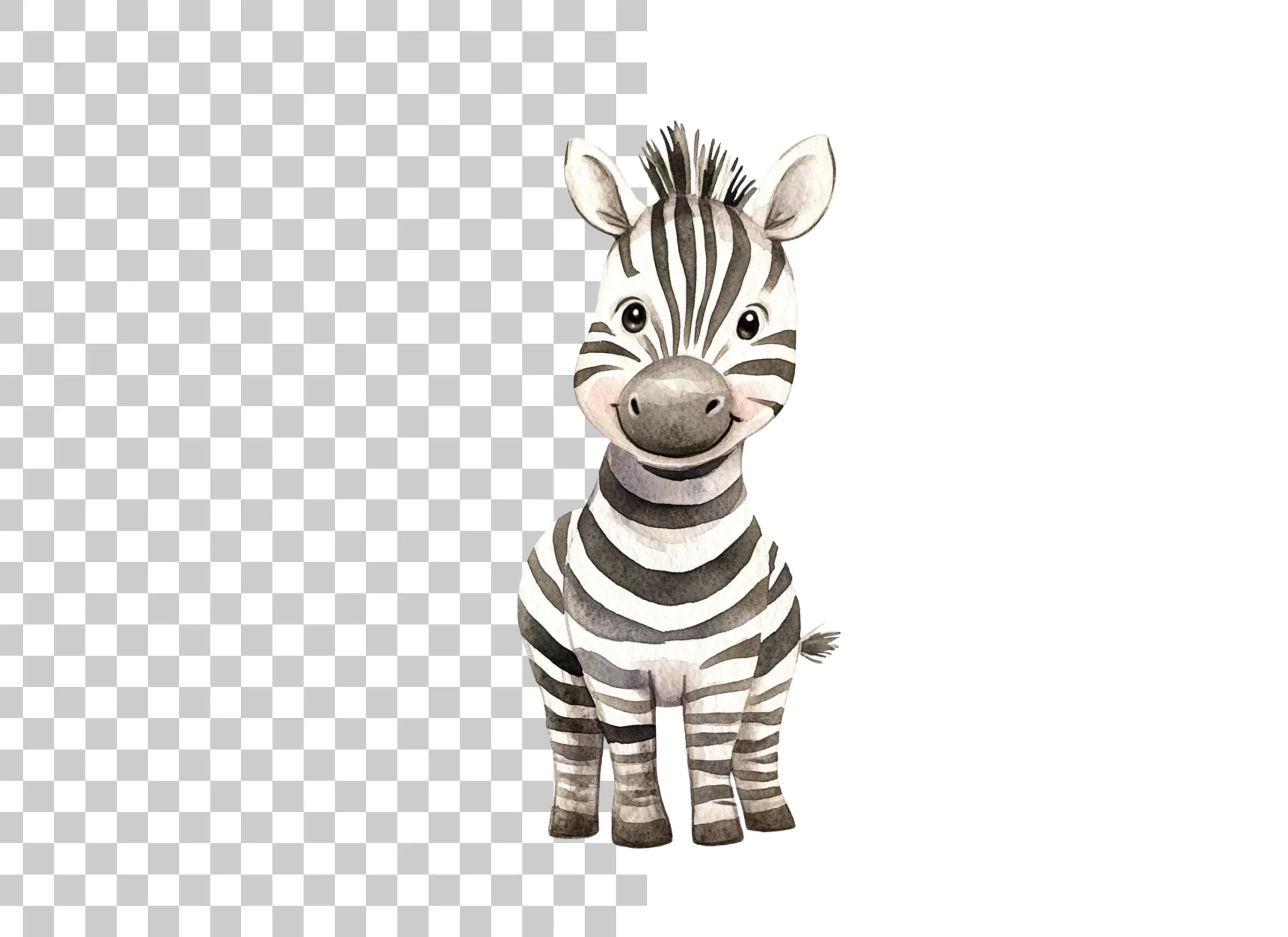 Cute Zebra Clipart Bundle - Image 2