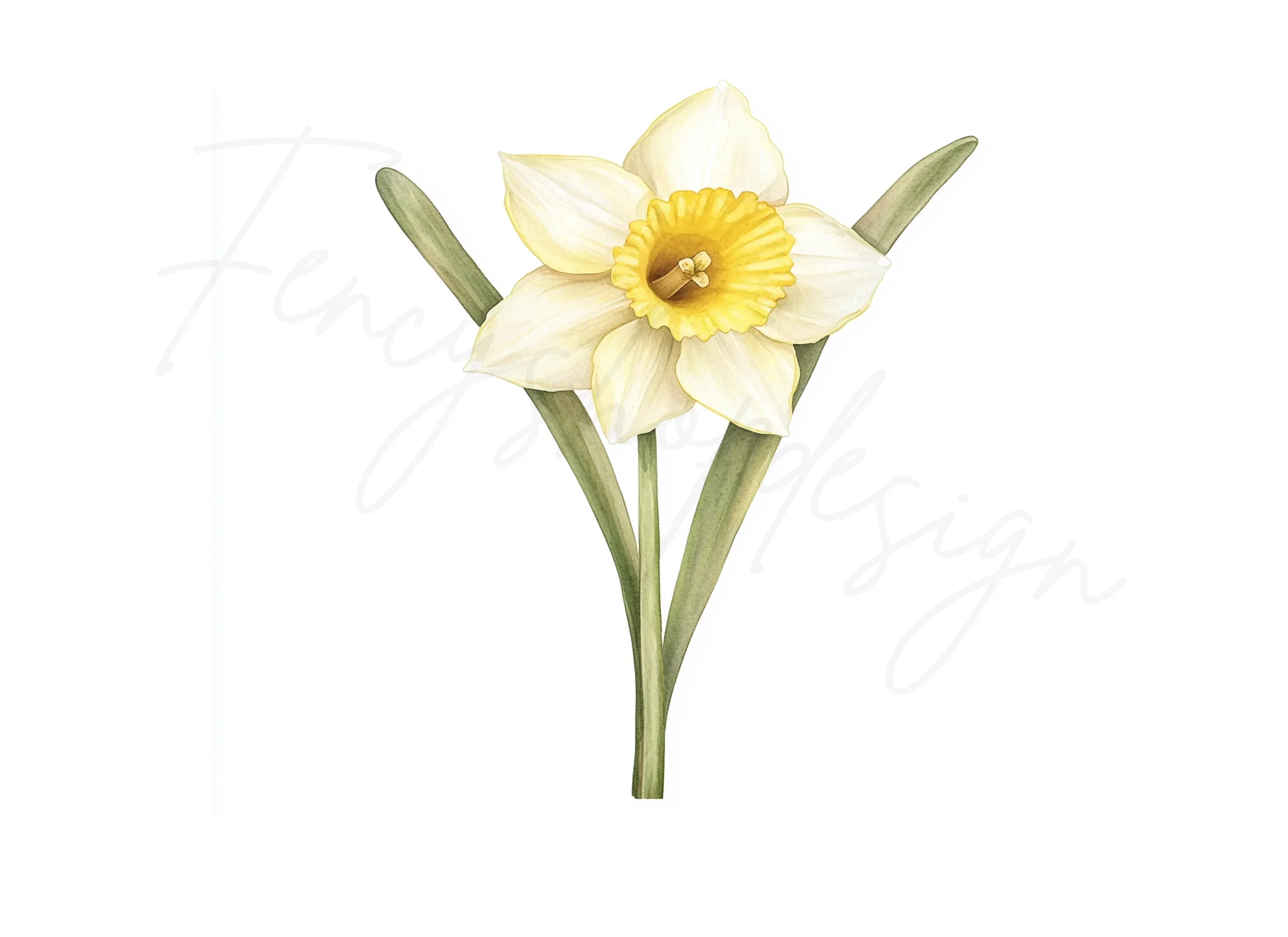 Daffodil Clipart Bundle - Image 3
