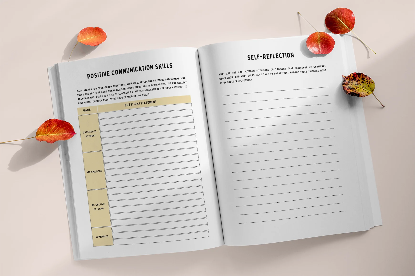 Daily Emotional Balance & Self-Control Journal - Image 4