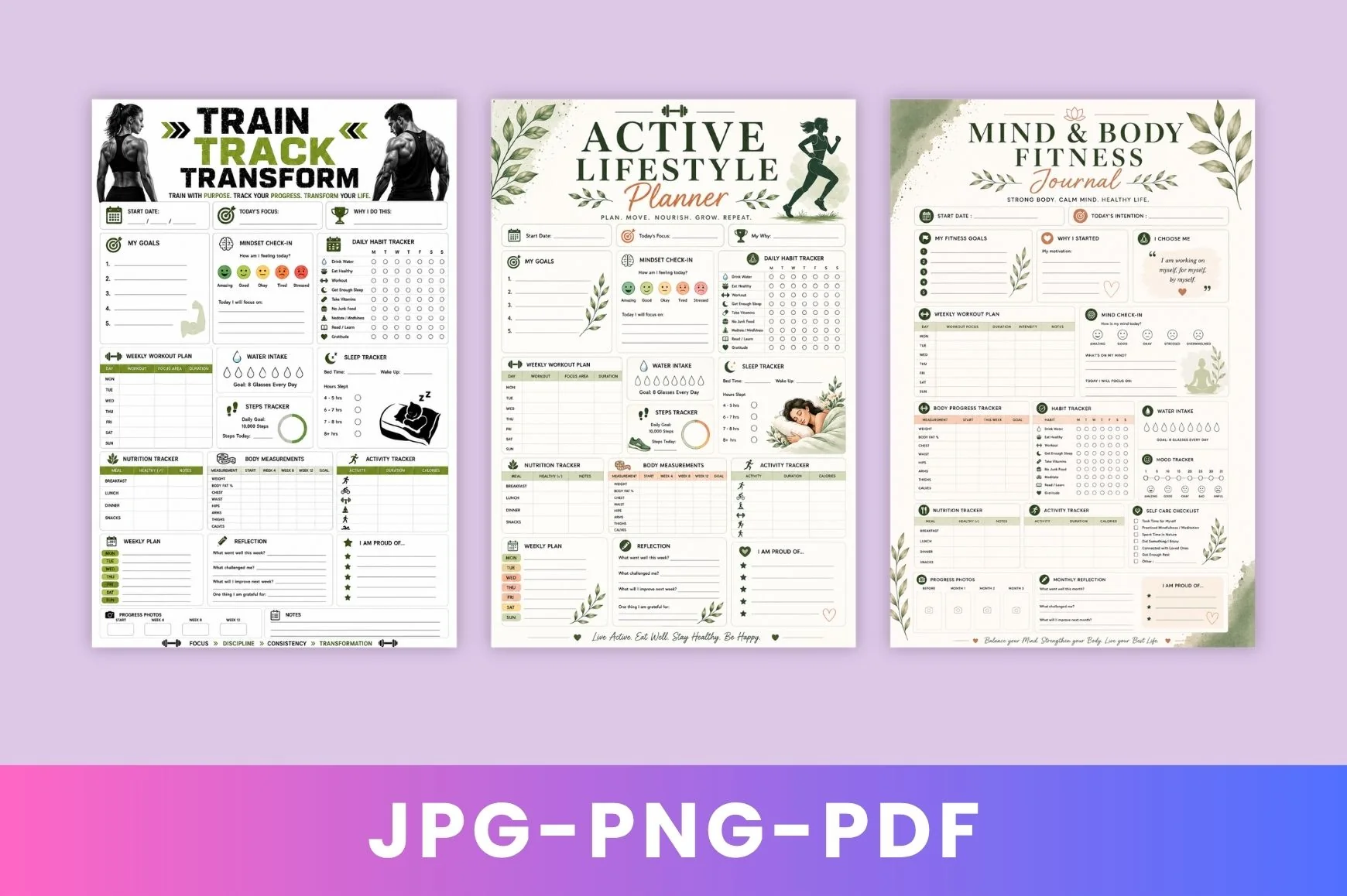 Daily Fitness Progress Journal - Image 2