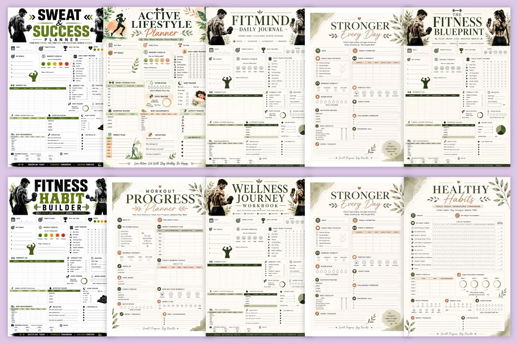 Daily Fitness Progress Journal - Image 3