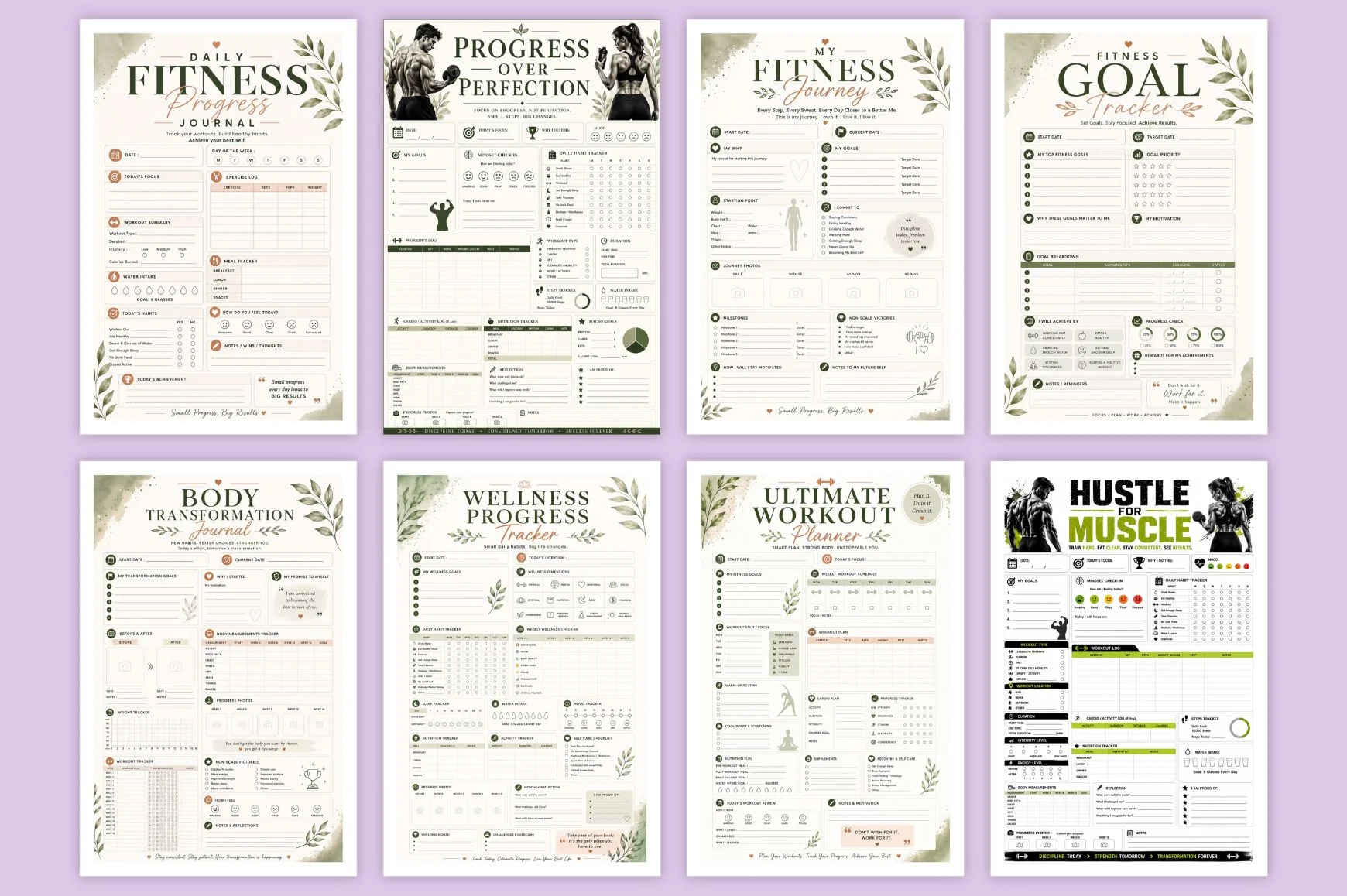 Daily Fitness Progress Journal - Image 4
