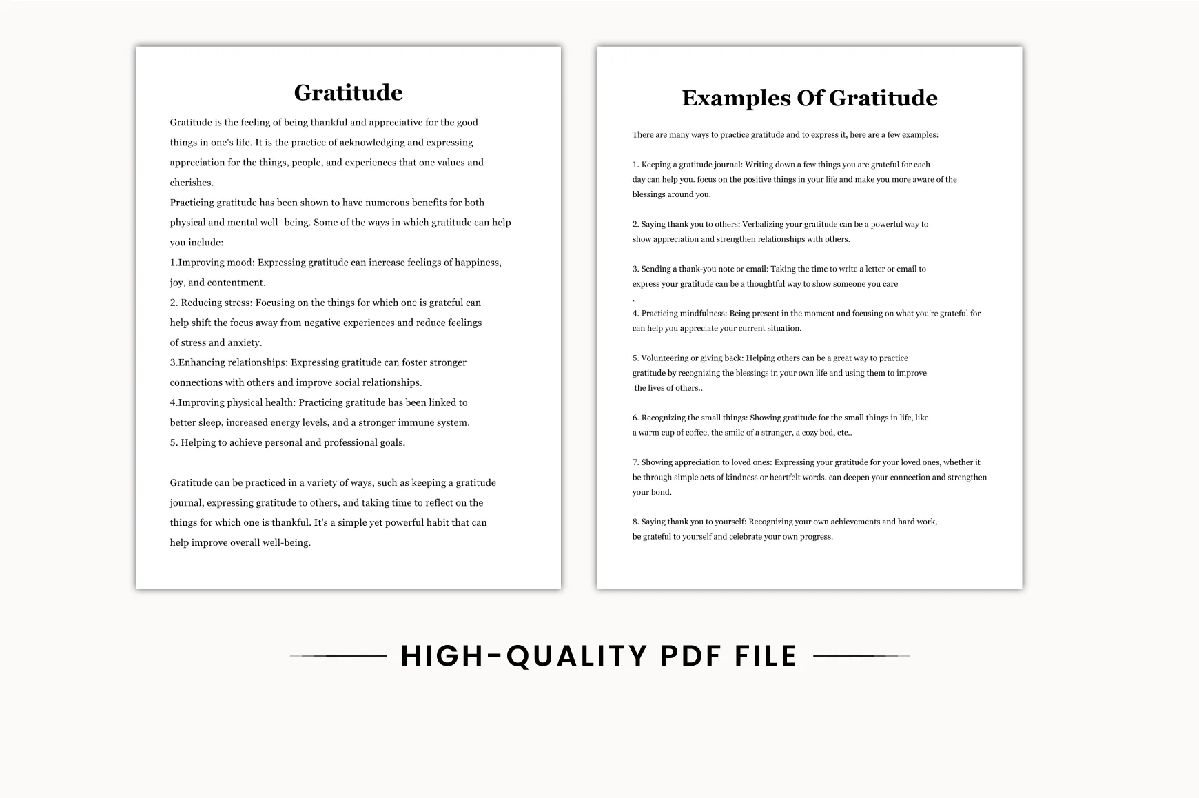 Daily Gratitude Reflection Journal - Image 2